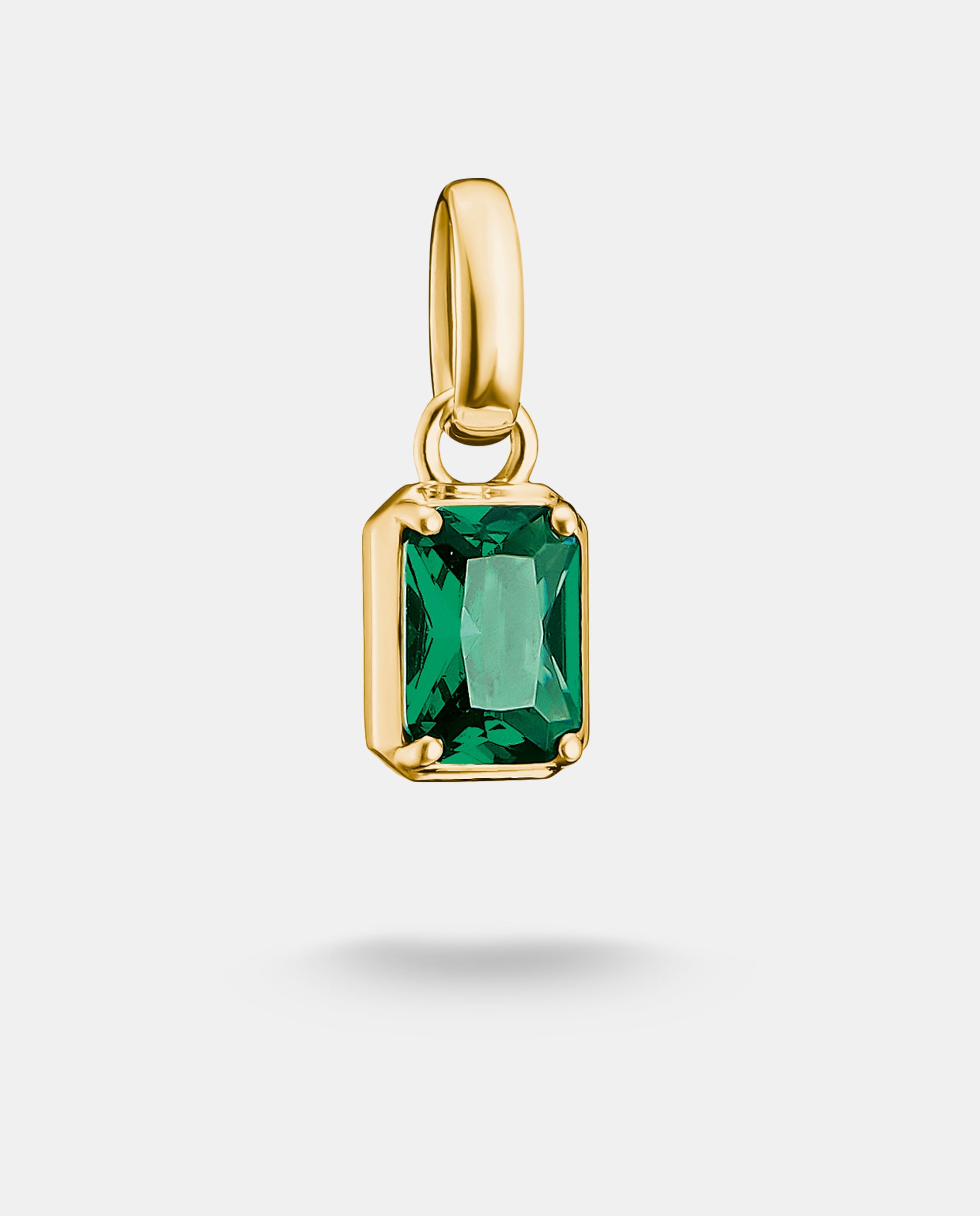 Charm piedra natal mayo - Thomas Sabo - Verde Verde-1