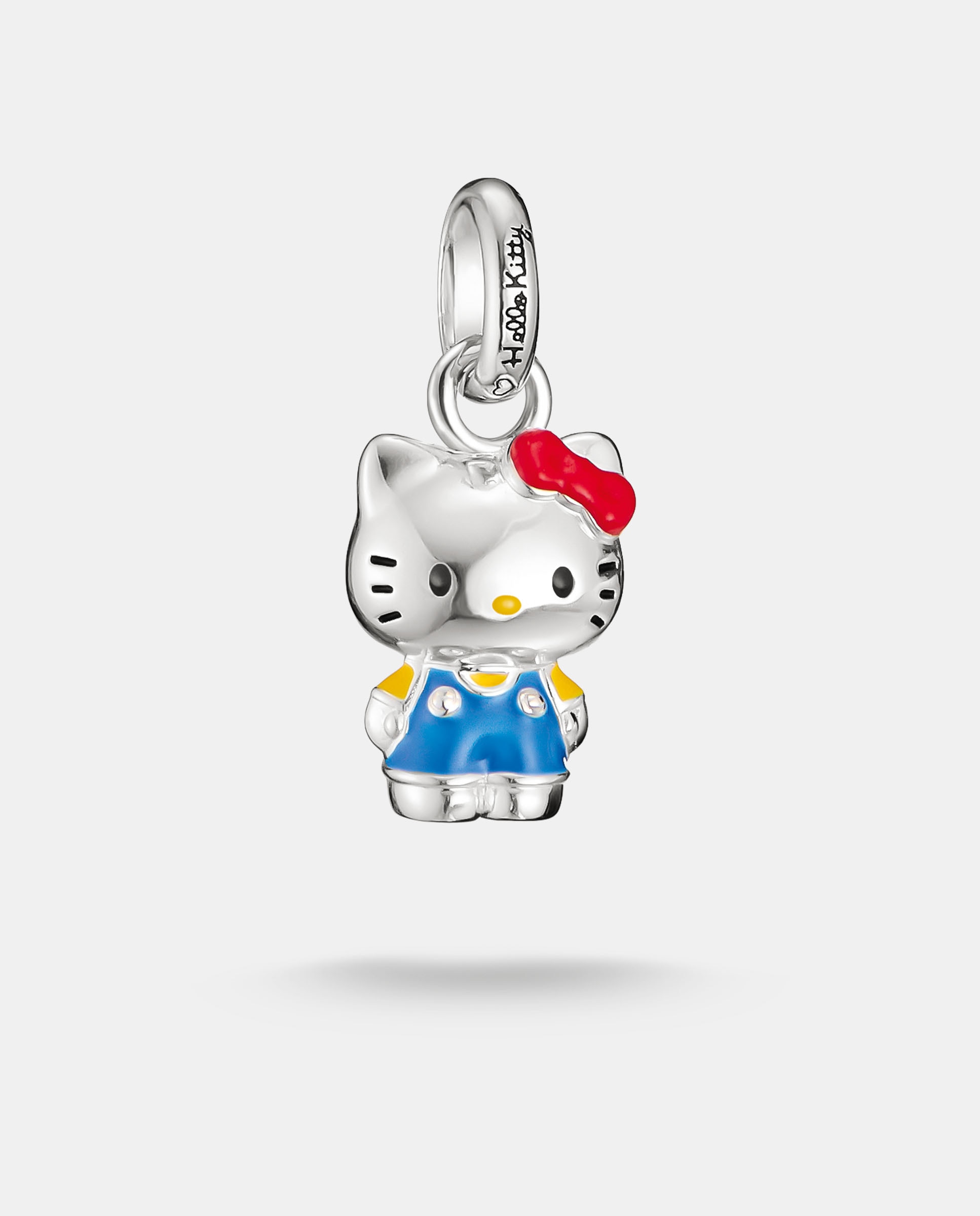 Imagen 0 de Hello kitty charm azul – connect Plata
