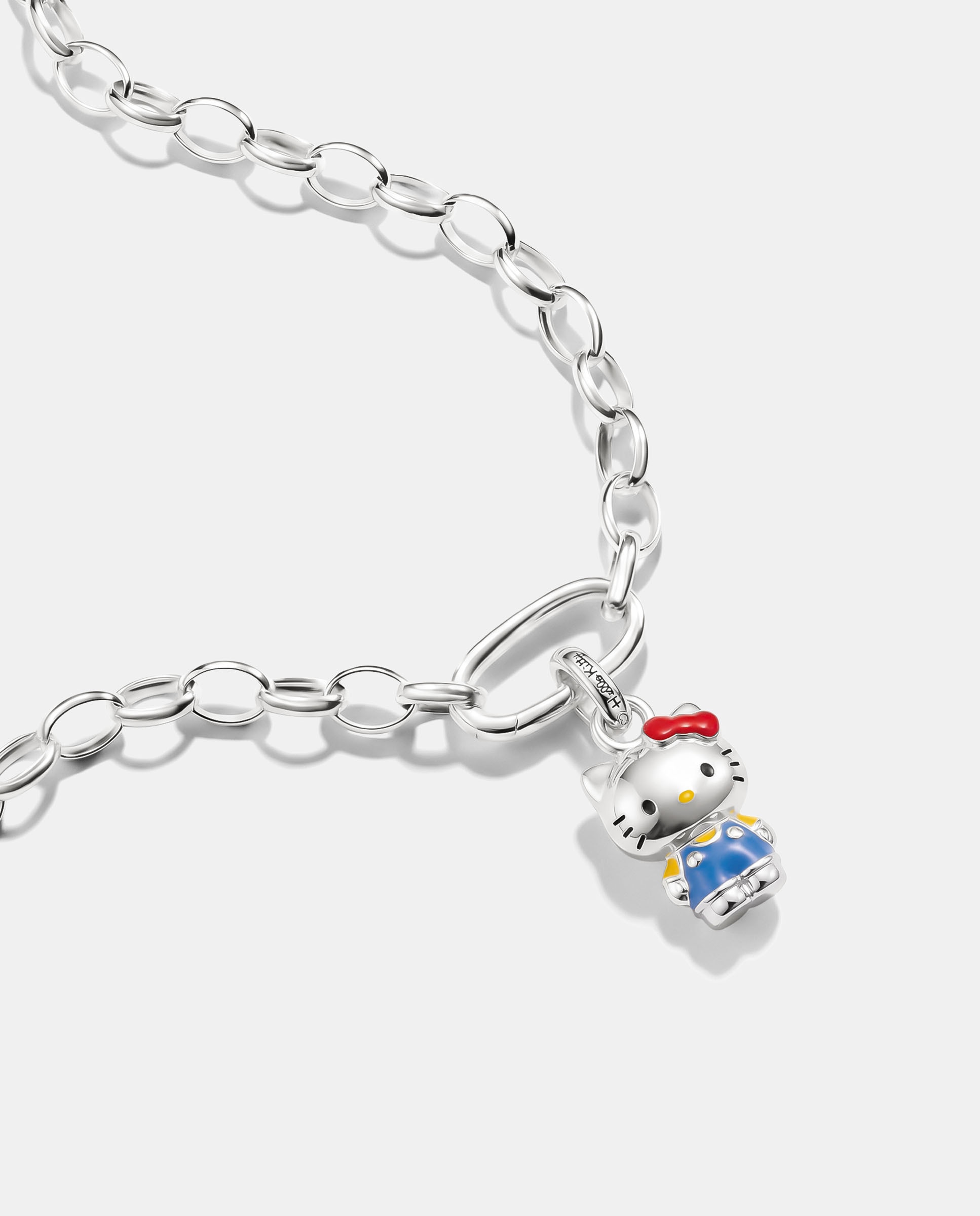 Hello kitty charm azul – connect - Thomas Sabo - Plata Plata-2