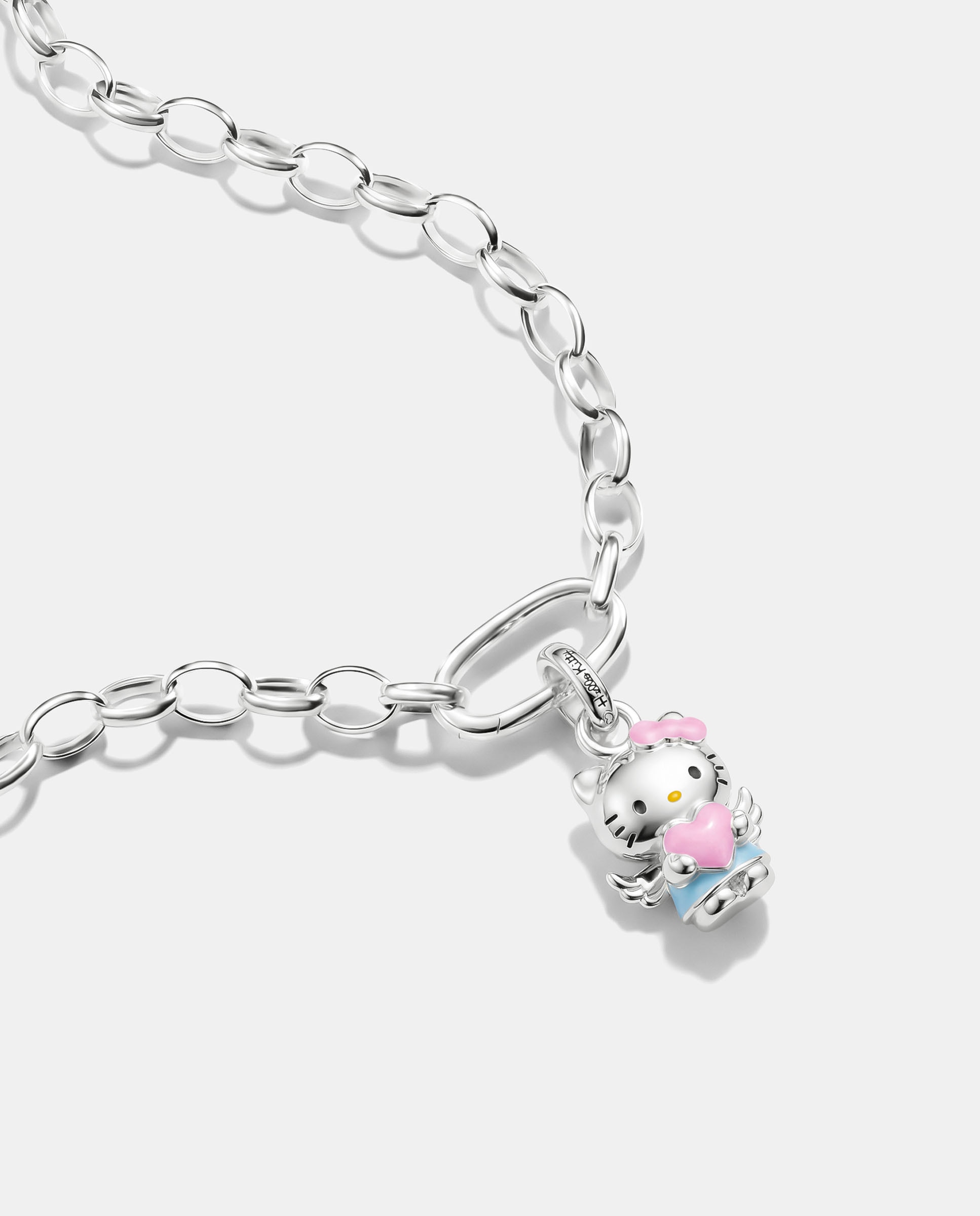 Hello kitty charm ángel con corazón – connect - Thomas Sabo - Plata Plata-2