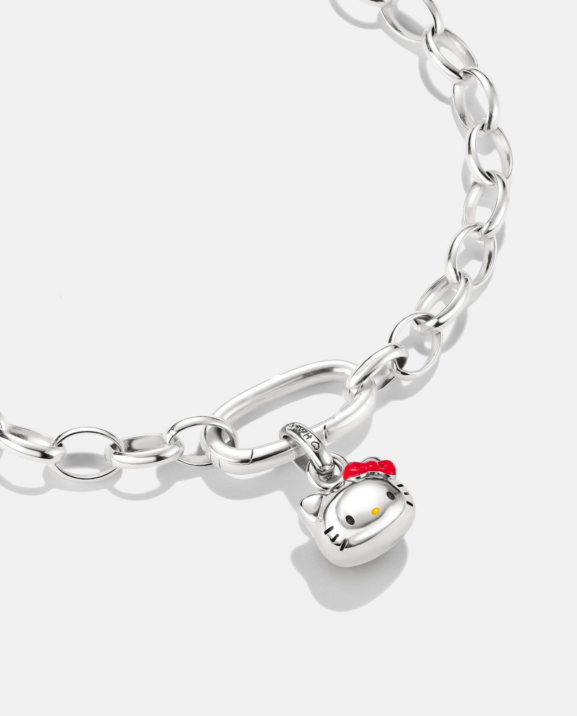 Hello kitty charm lazo rojo – connect - Thomas Sabo - Plata Plata-2