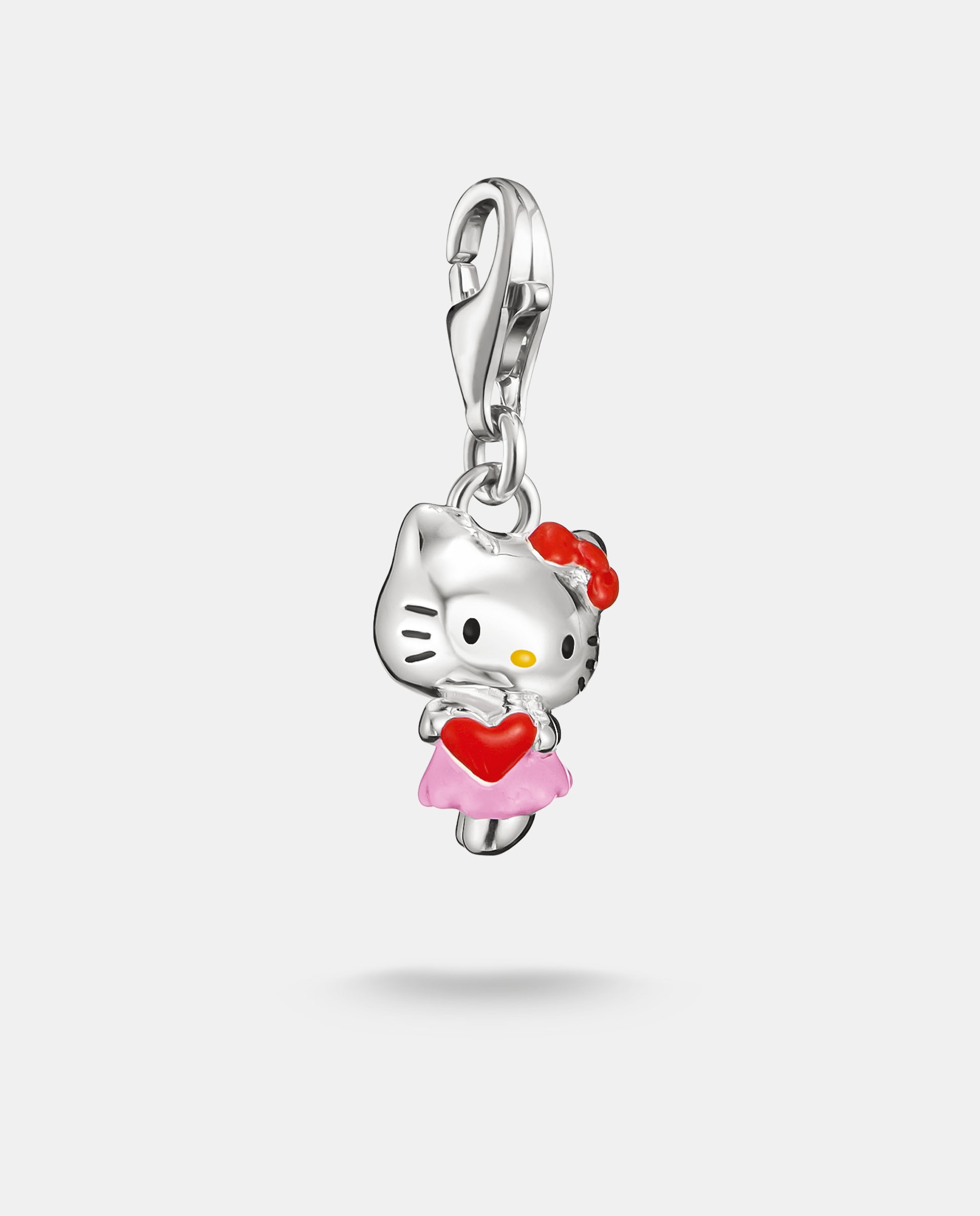 Imagen 0 de Hello kitty charm corazón – original Plata