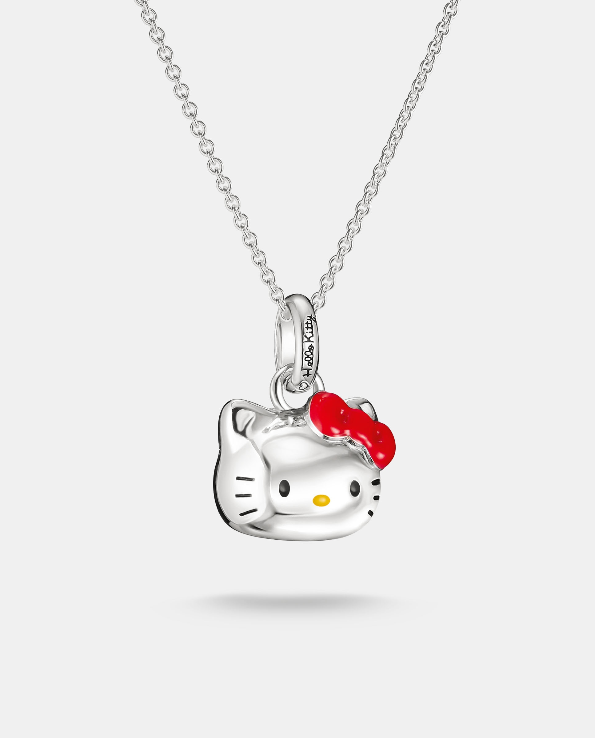 Cadena con colgante hello kitty lazo rojo - Thomas Sabo - Plata Plata-1