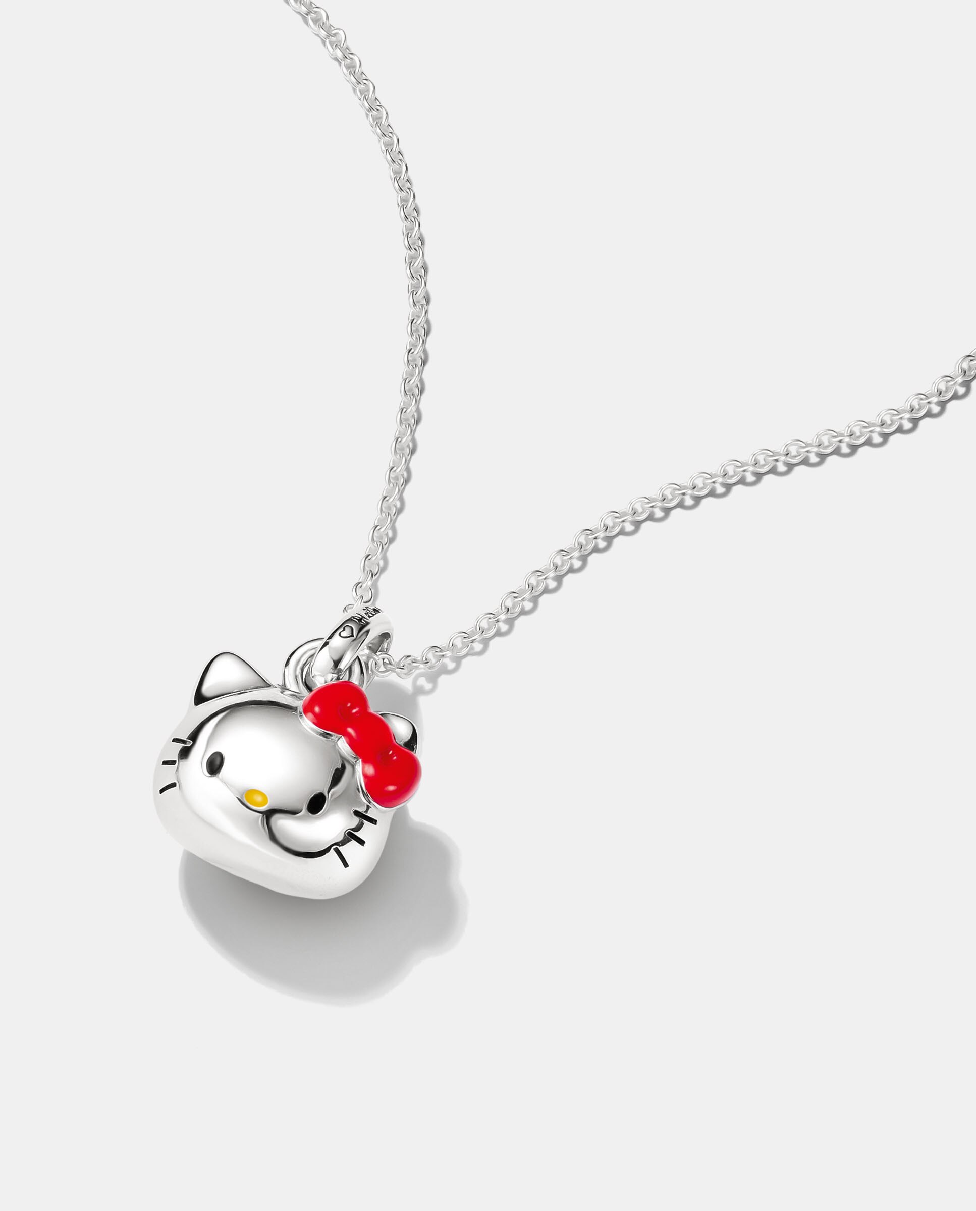 Cadena con colgante hello kitty lazo rojo - Thomas Sabo - Plata Plata-2