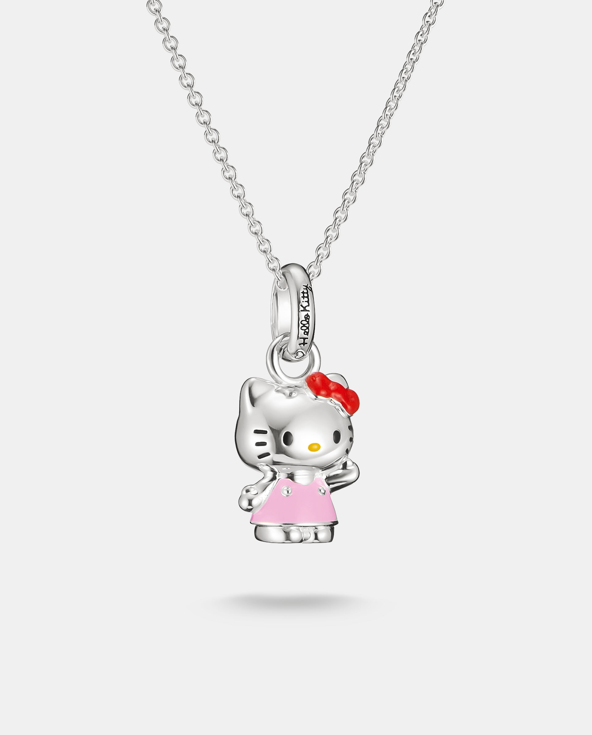 Cadena con colgante hello kitty collar rosa - Thomas Sabo - Plata Plata-1