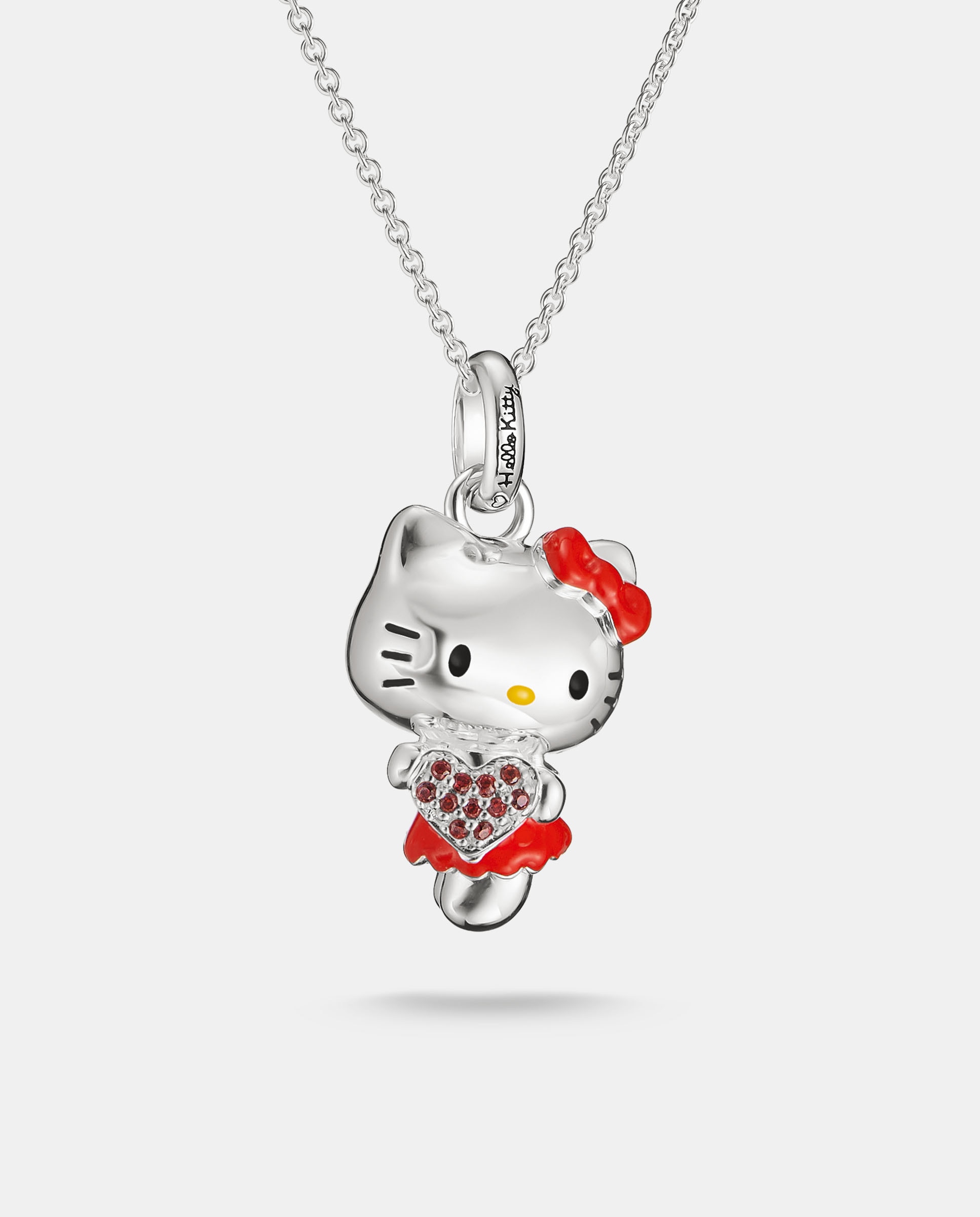 Cadena con colgante hello kitty collar corazón - Thomas Sabo - Plata Plata-1