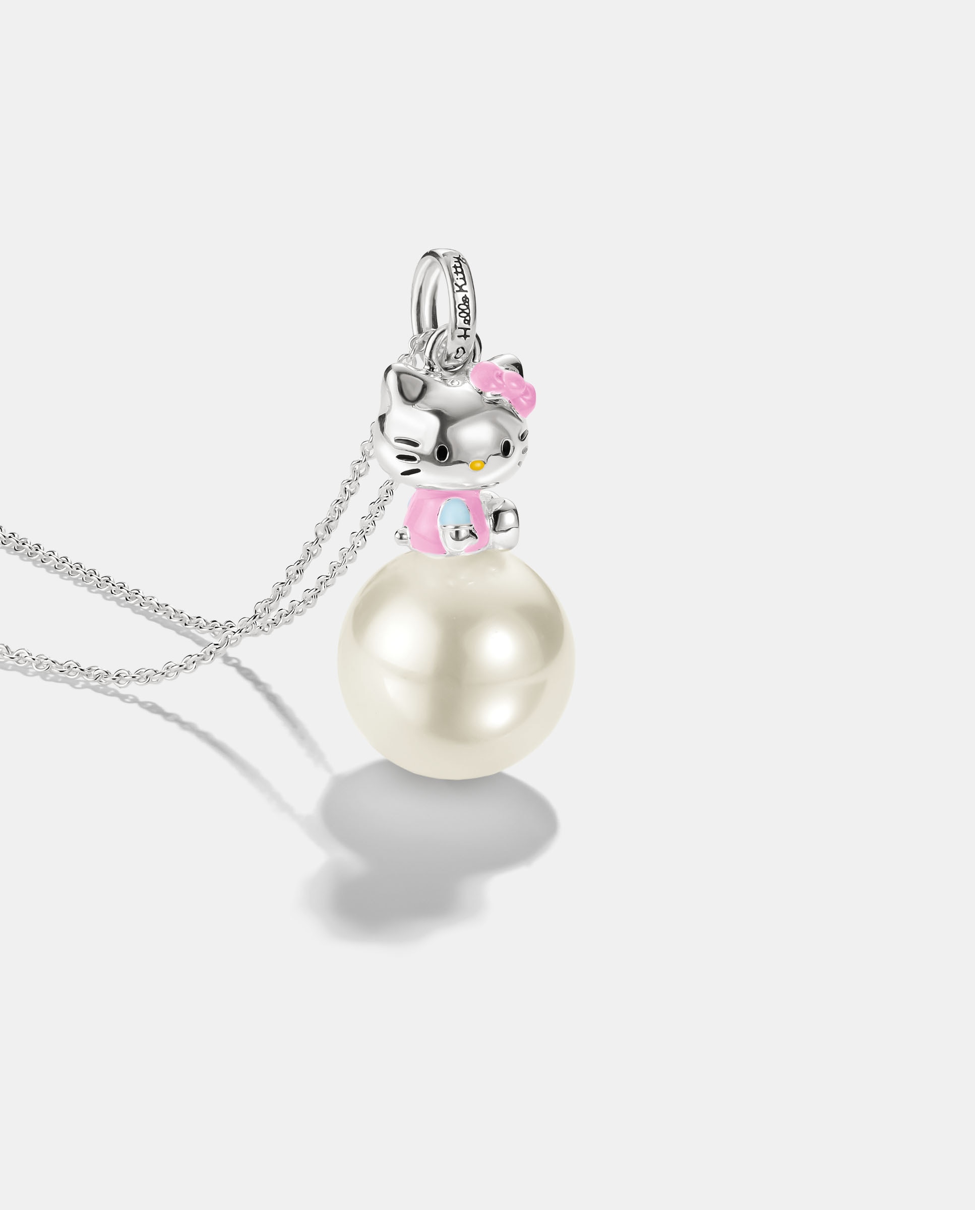 Cadena con colgante hello kitty collar perla - Thomas Sabo - Plata Plata-2