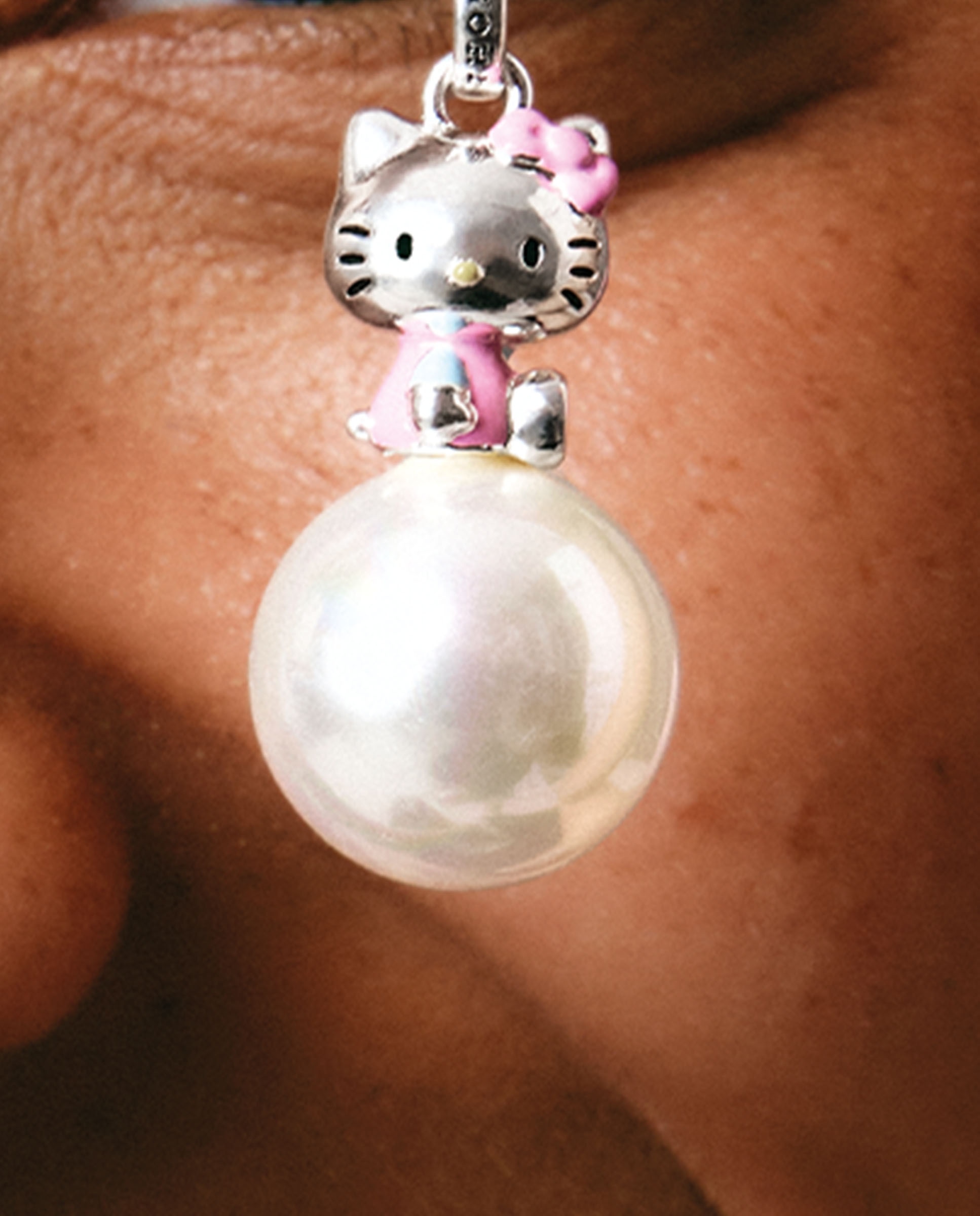 Cadena con colgante hello kitty collar perla - Thomas Sabo - Plata Plata-4