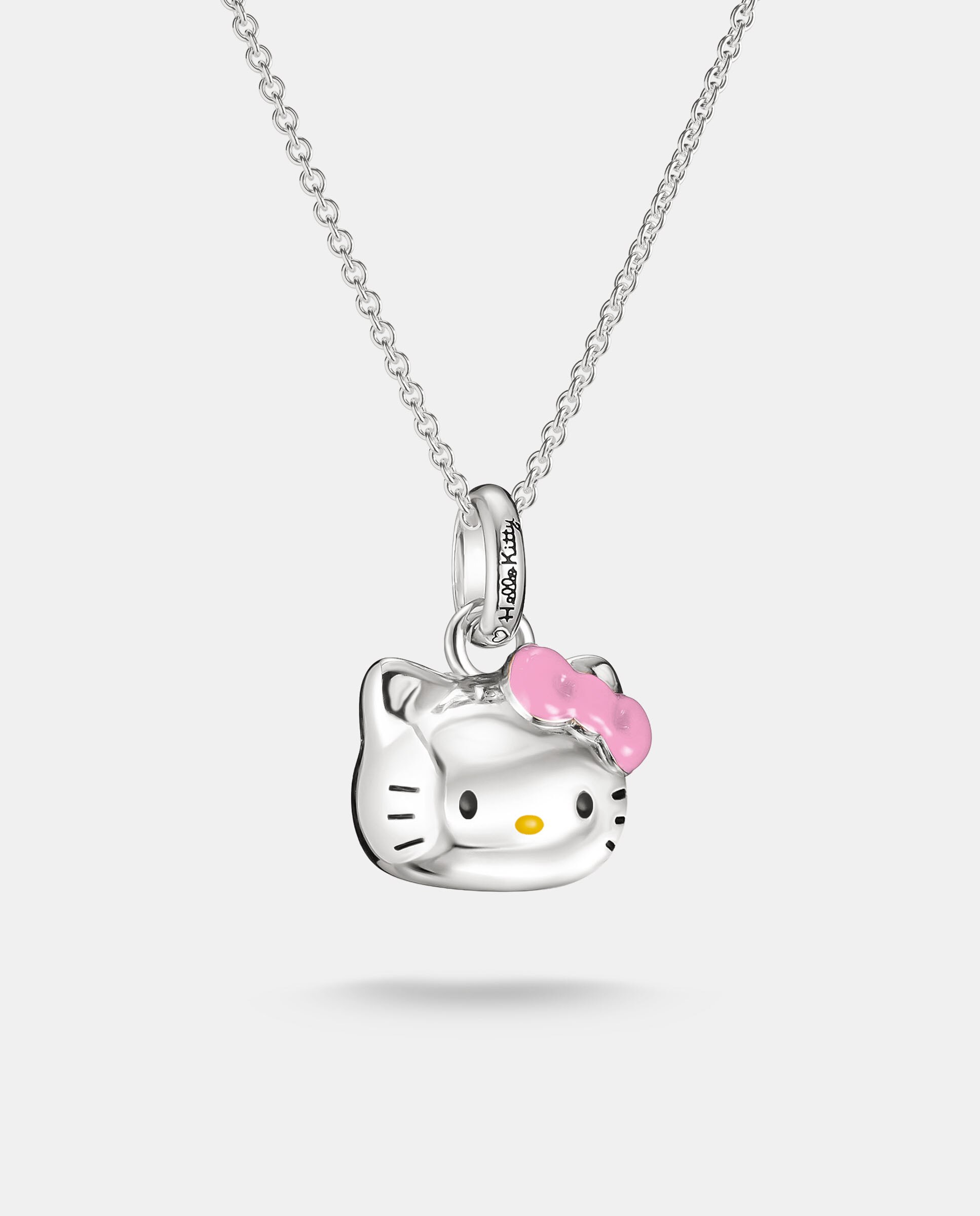 Cadena con colgante hello kitty lazo rosa - Thomas Sabo - Plata Plata-1