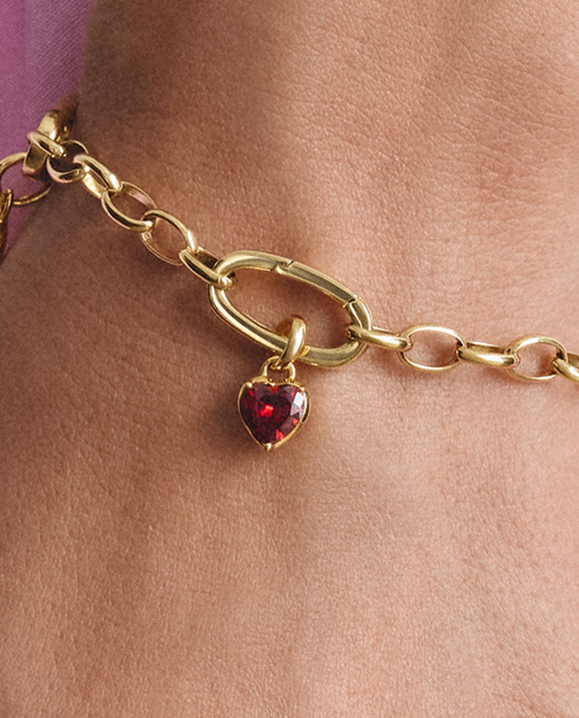 Charm piedra natal julio - Thomas Sabo - Rojo cereza Rojo cereza-4