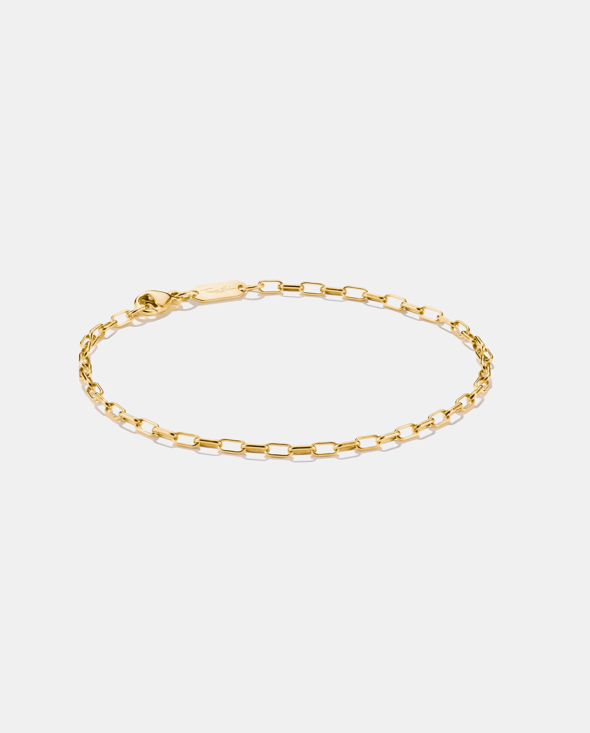 Pulsera de eslabones paperclip - Thomas Sabo - Dorado Dorado-1