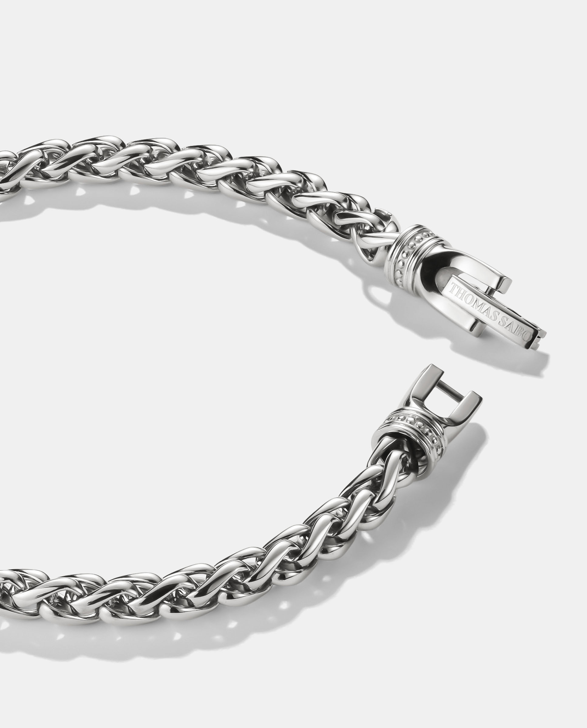 Pulsera trenzada - Thomas Sabo - Plata Plata-2
