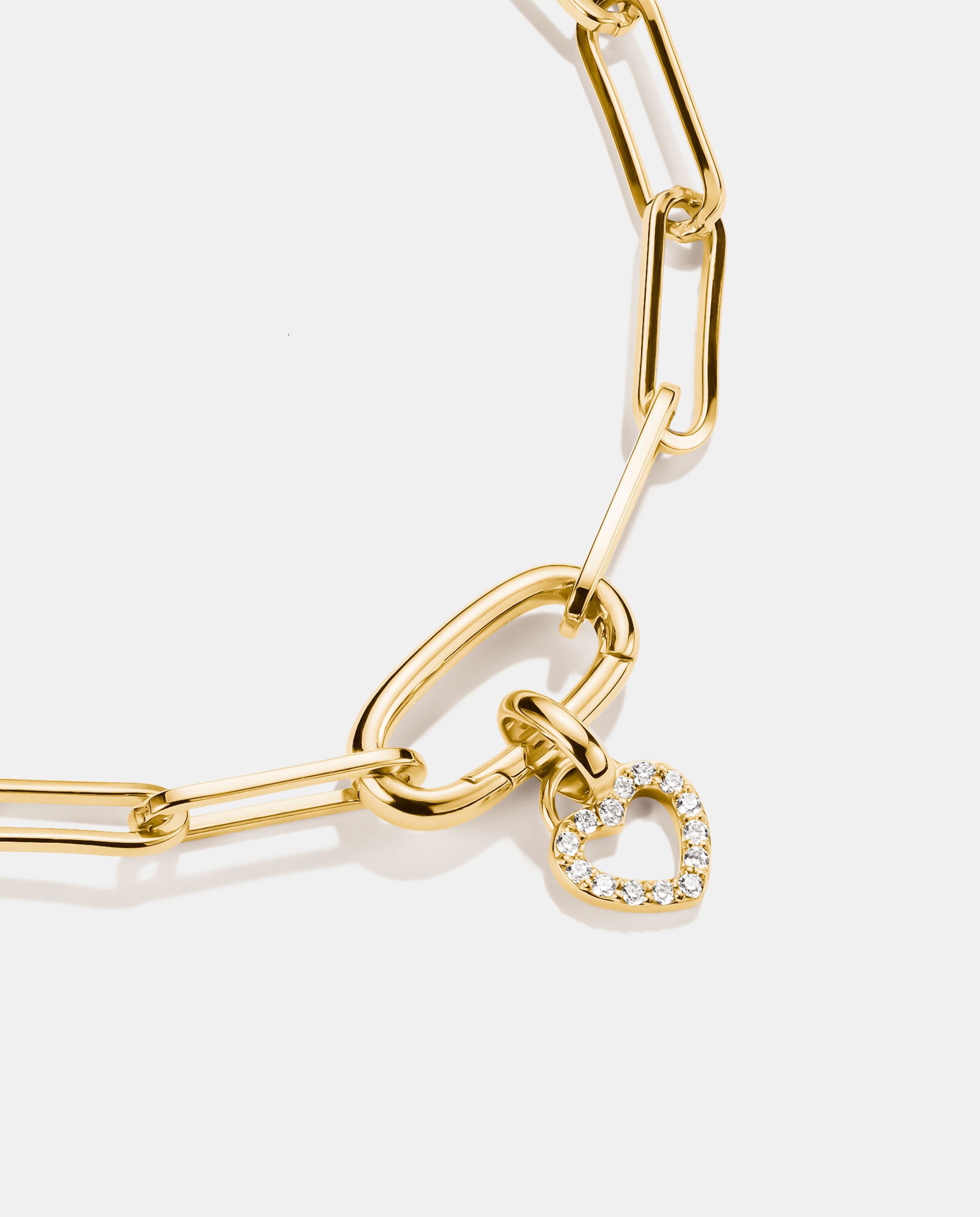 Charm corazón con circonita blanca - Thomas Sabo - Dorado Dorado-2