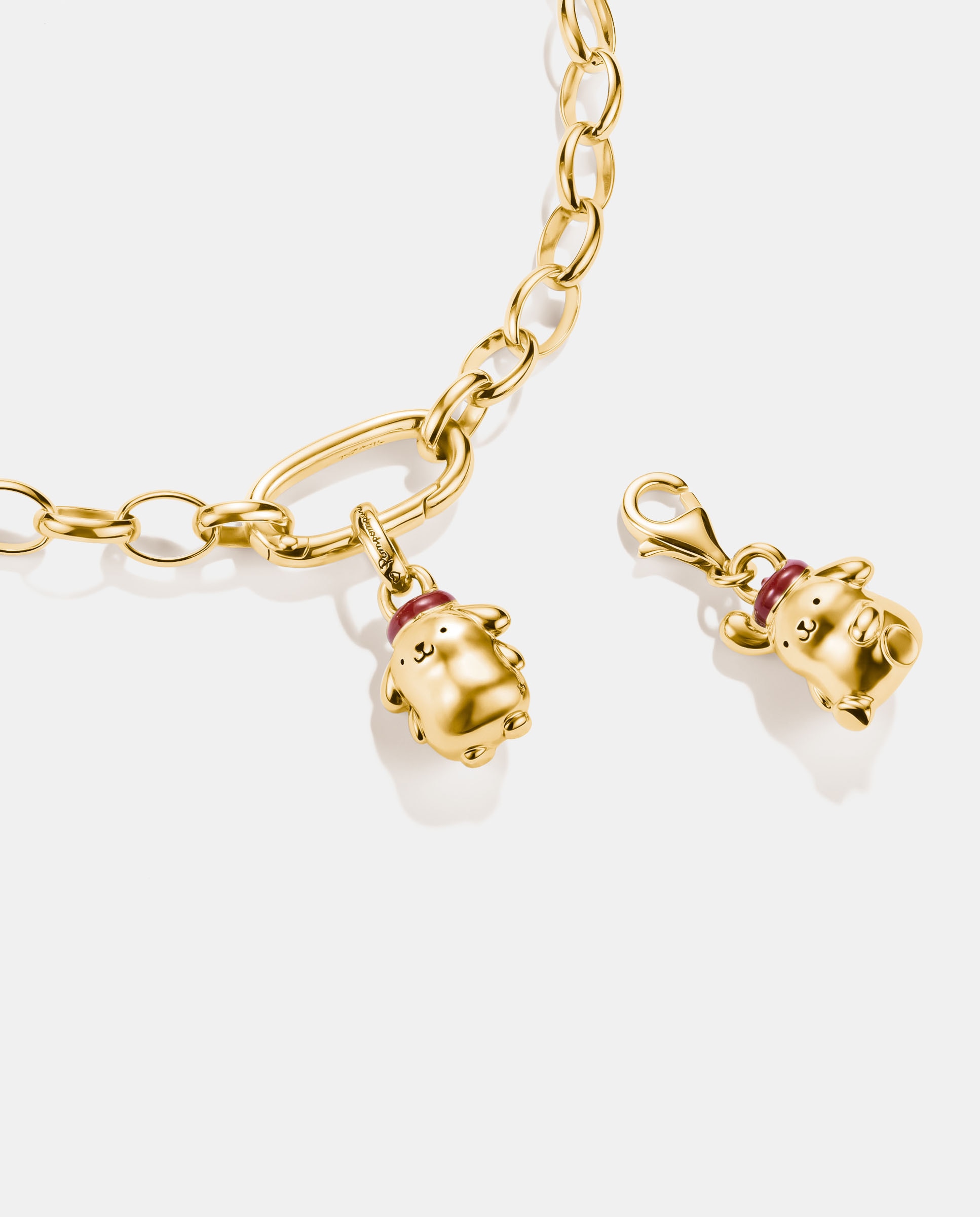 Hello kitty charm pompompurin - Thomas Sabo - Dorado Dorado-2