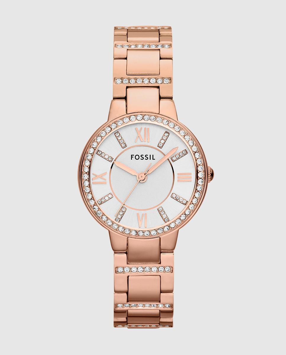 Imagen 0 de Reloj de mujer  virginia de acero inoxidable Dorado