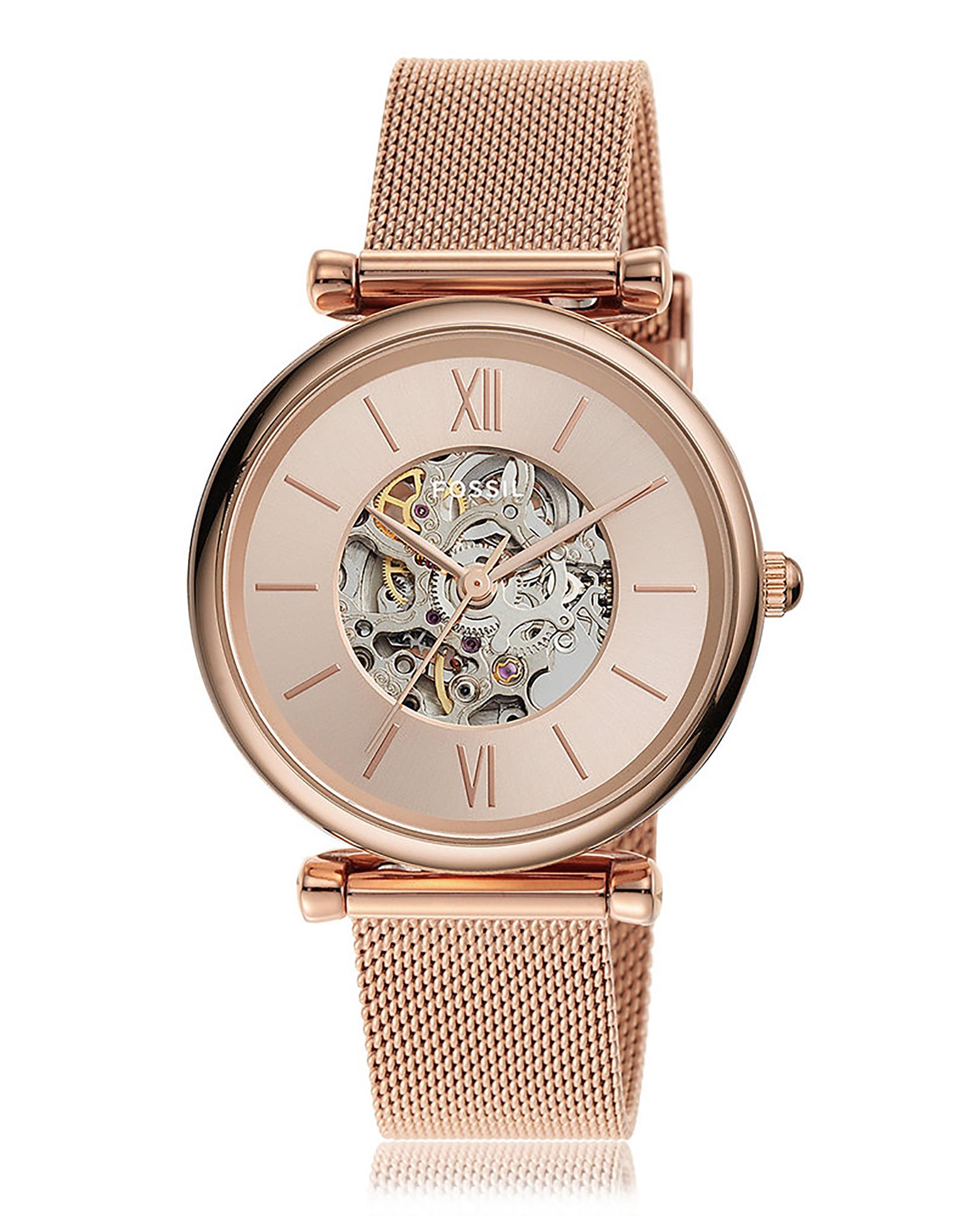 Reloj de mujer carlie de acero - Fossil - Rosa Rosa-6