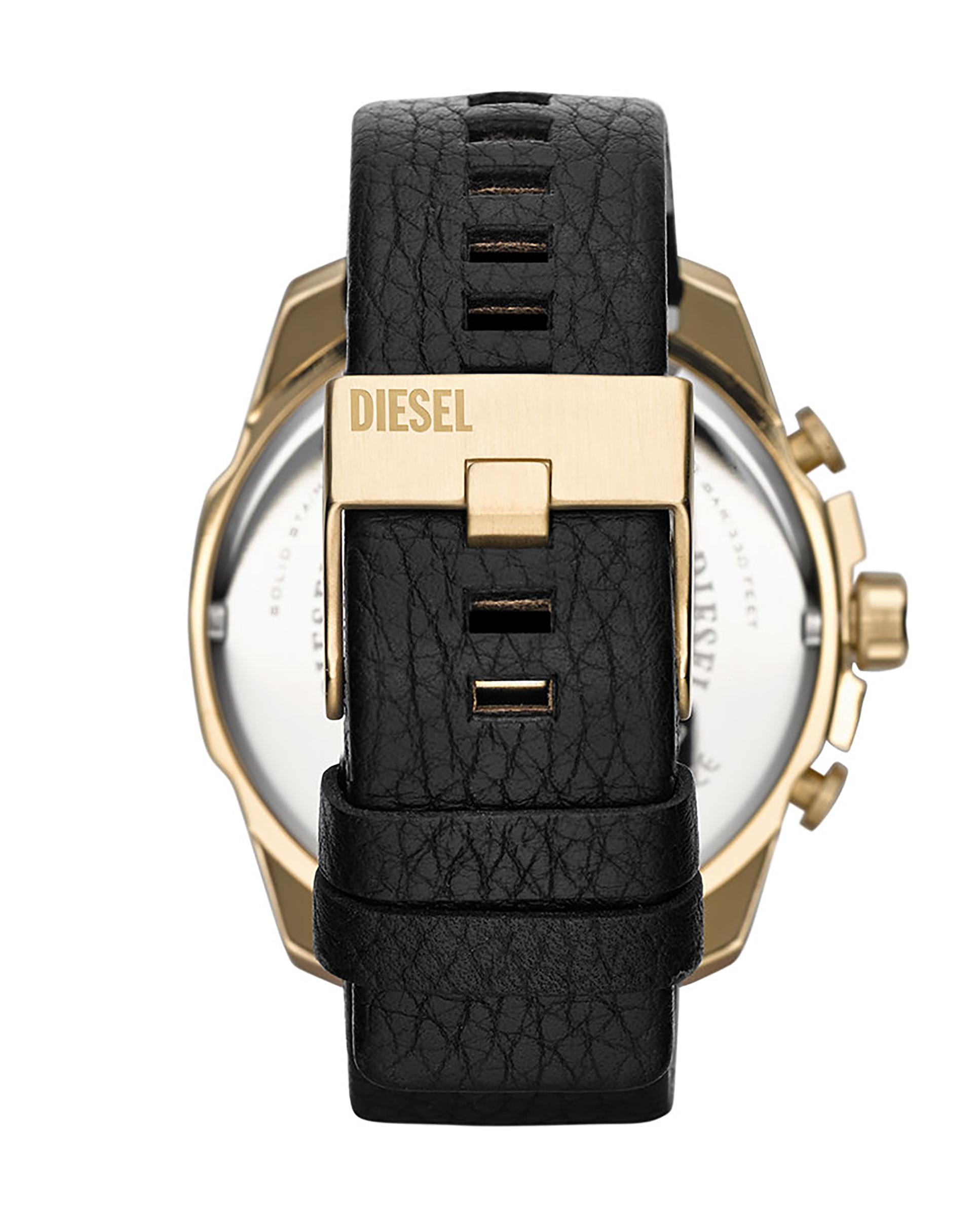 Reloj de hombre mega chief de piel dz4344 - Diesel - Negro Negro-2