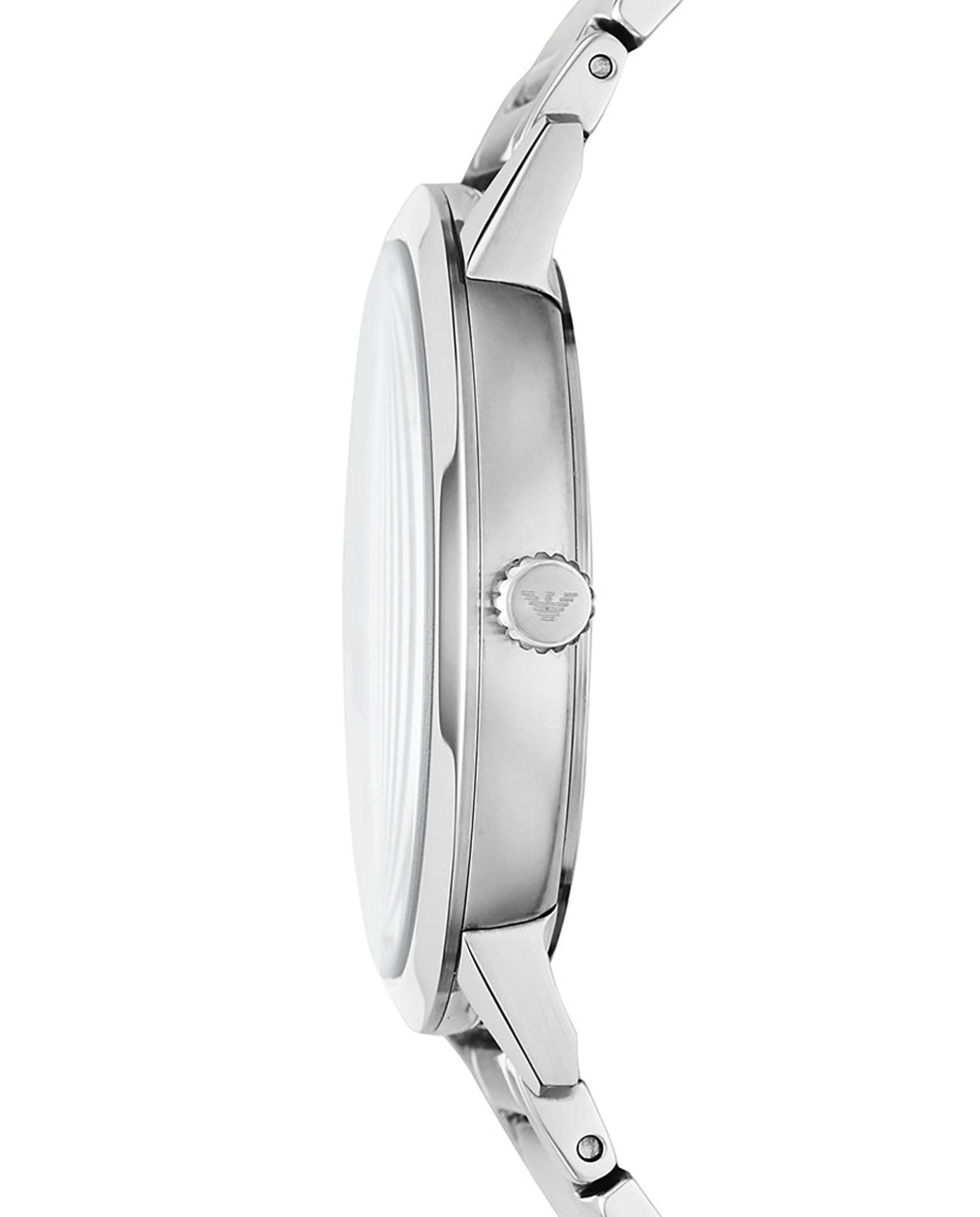 Reloj de hombre ar11310 de acero cierre de mariposa - Emporio Armani - Plateado Plateado-3