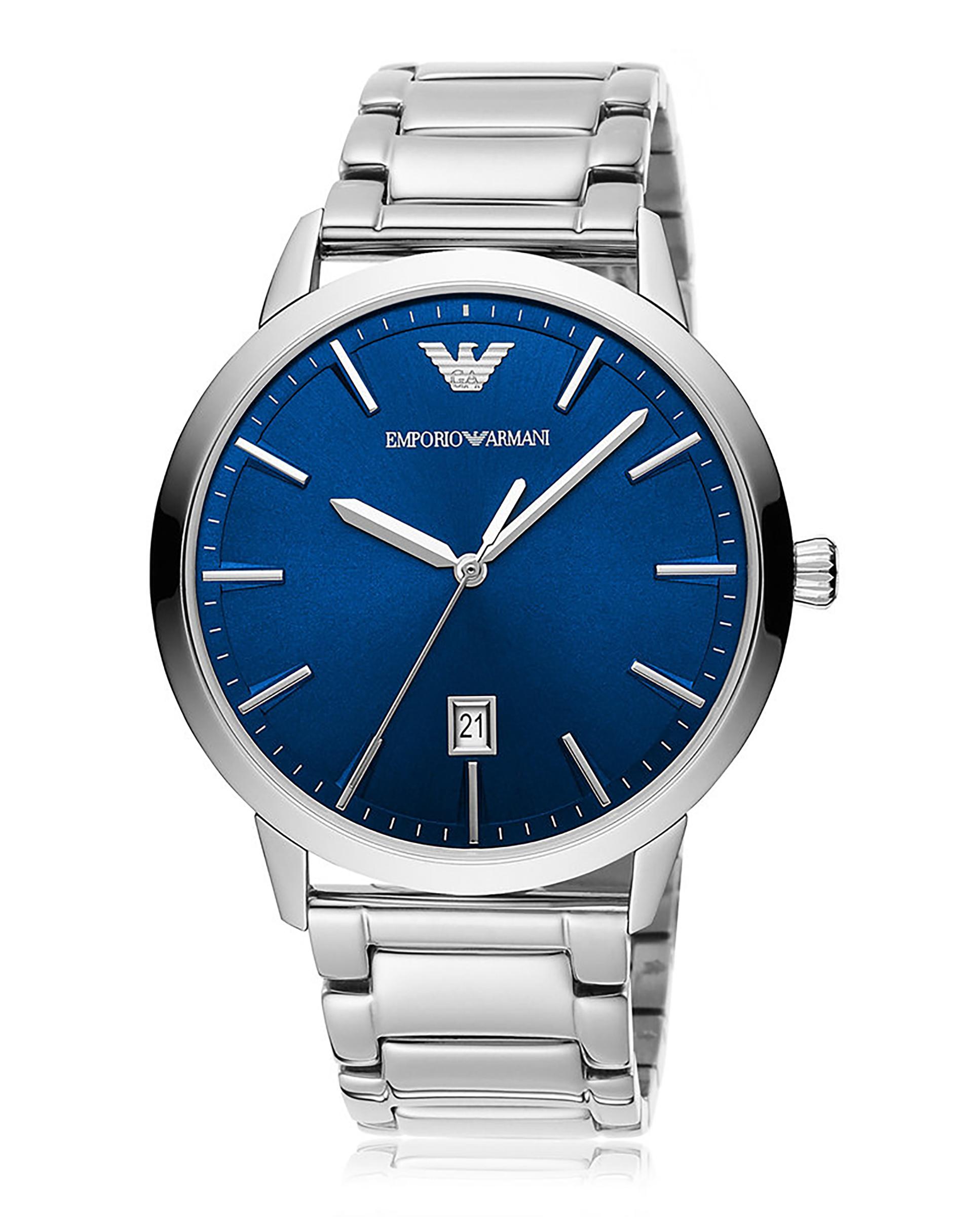 Reloj de hombre ar11311 de acero cierre desplegable - Emporio Armani - Plateado Plateado-5