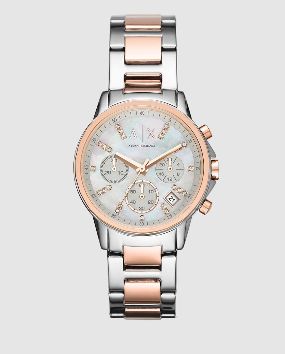 Reloj de mujer armani exchange de acero inoxidable con cronógrafo - Multicolor Multicolor-1