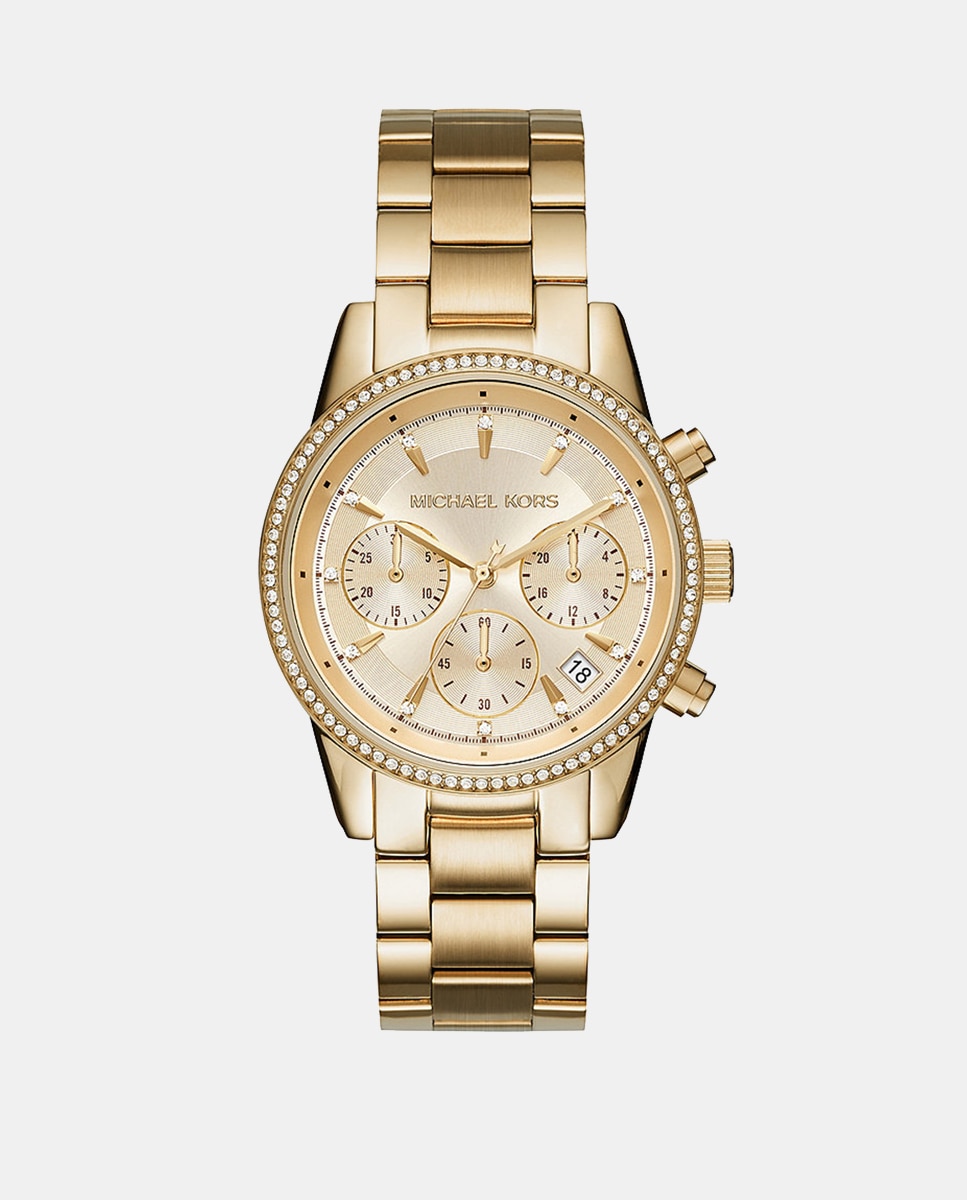 Imagen 0 de Reloj de mujer bryant mk6356 de acero Dorado