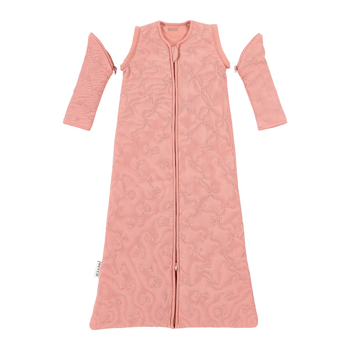 Saco dormir con mangas desmontables meyco - Rosa Colorete Rosa Colorete-3