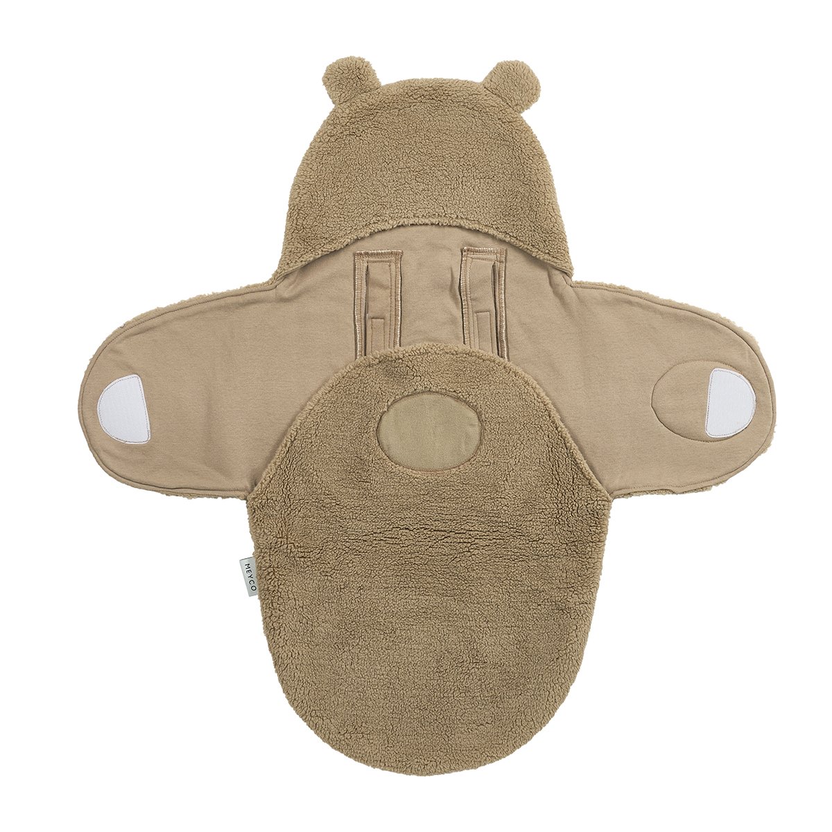 Manta Envolvente G.0 Bear Meyco - Caramelo Caramelo-3