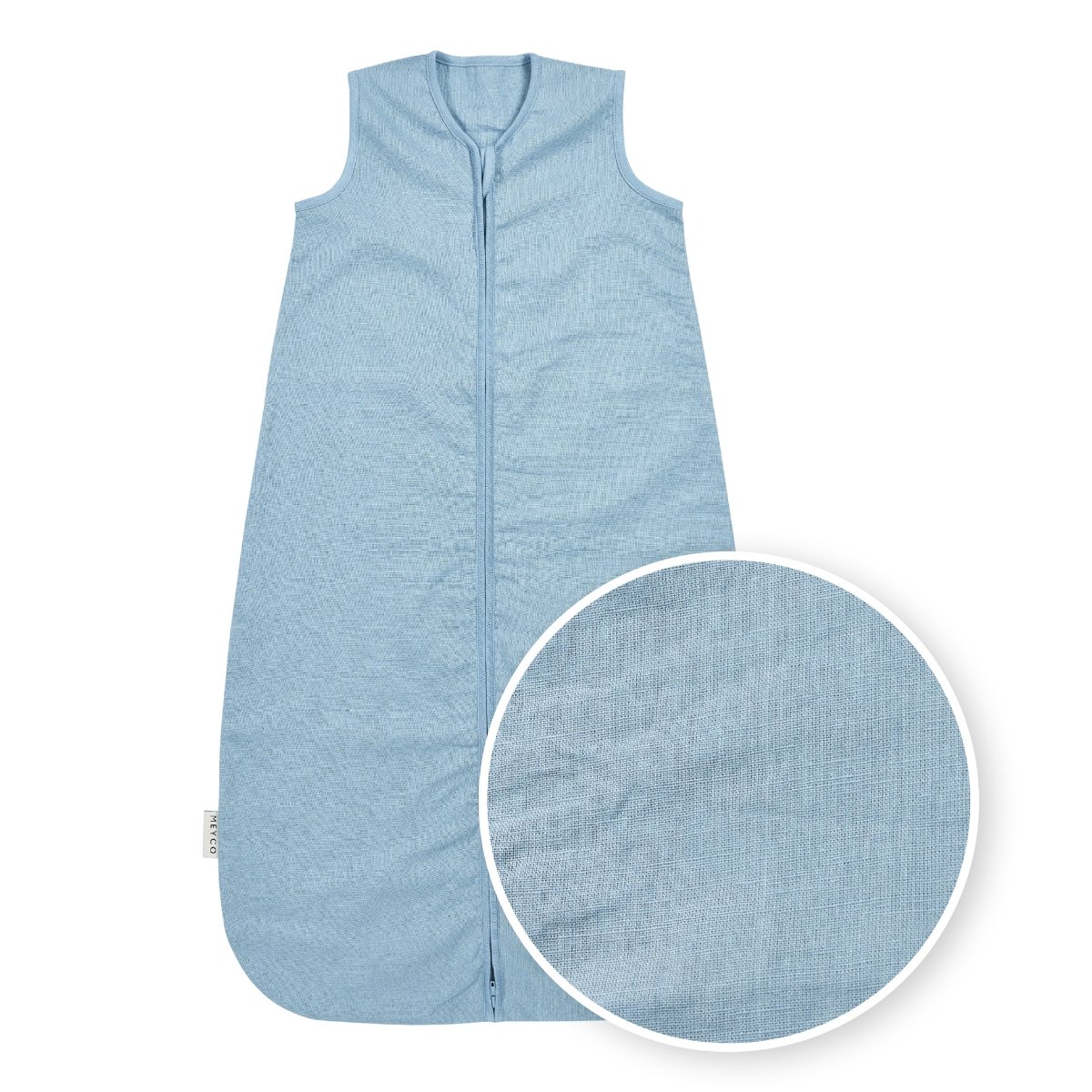Meyco - Saco dormir sin mangas lino 70cm.