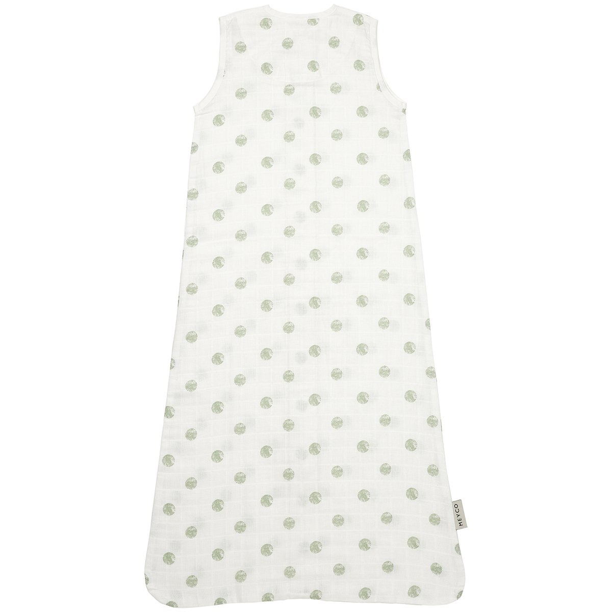 Saco de dormir sin mangas muselina 70cm Meyco - Verde grisáceo Verde grisáceo-2