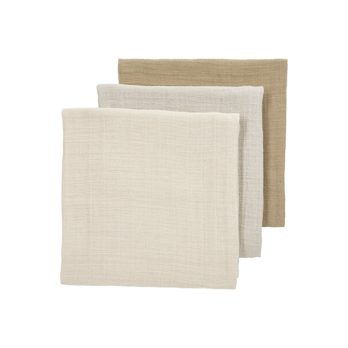 Meyco - Muselinas Meyco 70x70 cm pack 3.