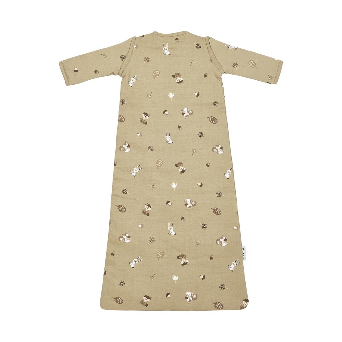 Saco de dormir desmontable con mangas 60cm Meyco Natural-2