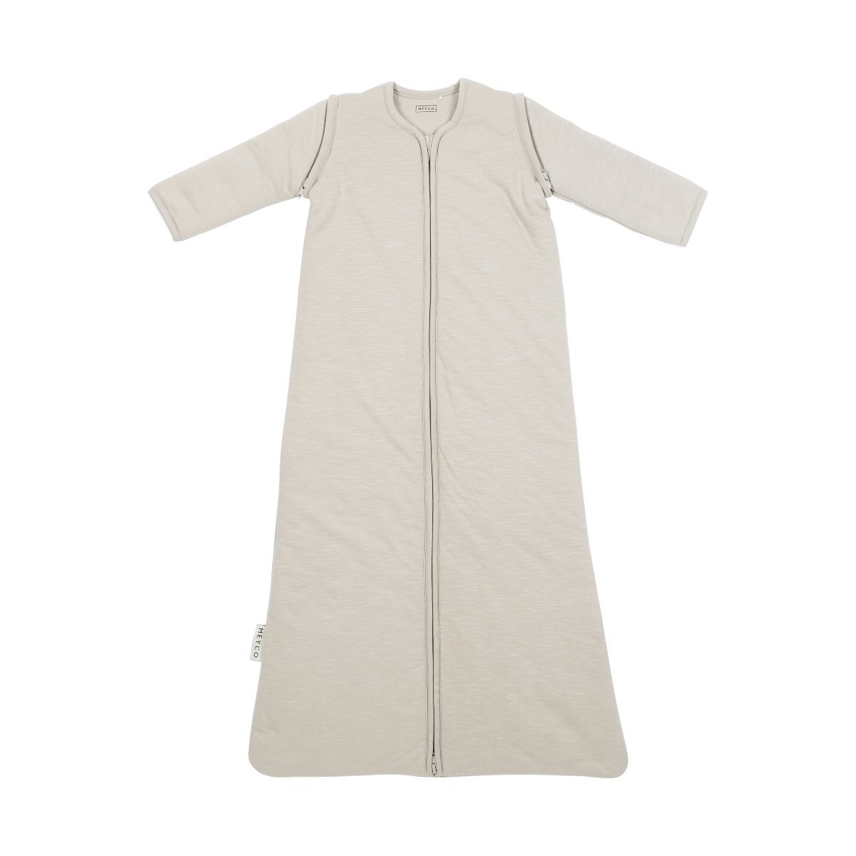 Imagen 1 de Saco de dormir desmontable con mangas 90cm Meyco - Gris claro Gris claro