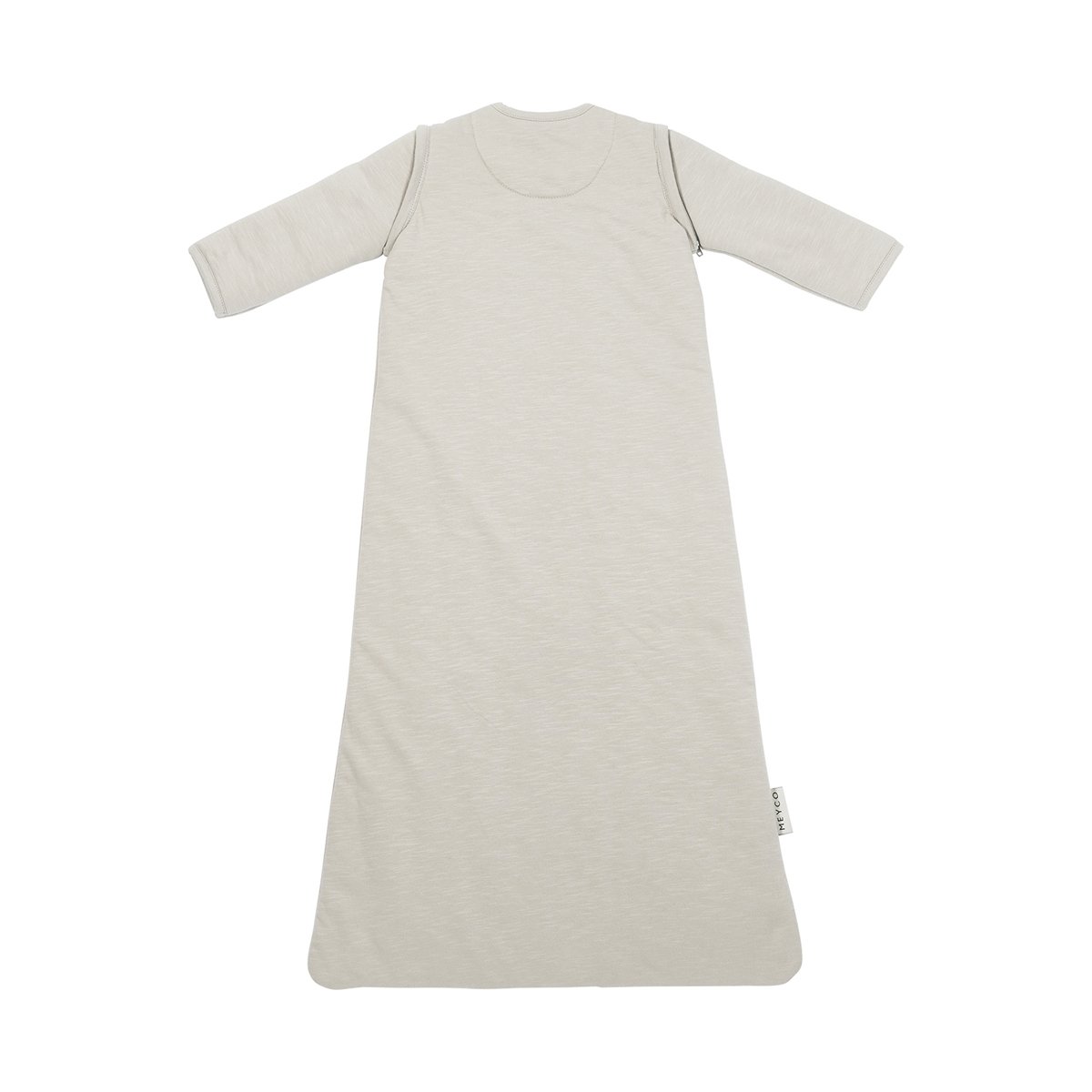 Imagen 2 de Saco de dormir desmontable con mangas 90cm Meyco - Gris claro Gris claro