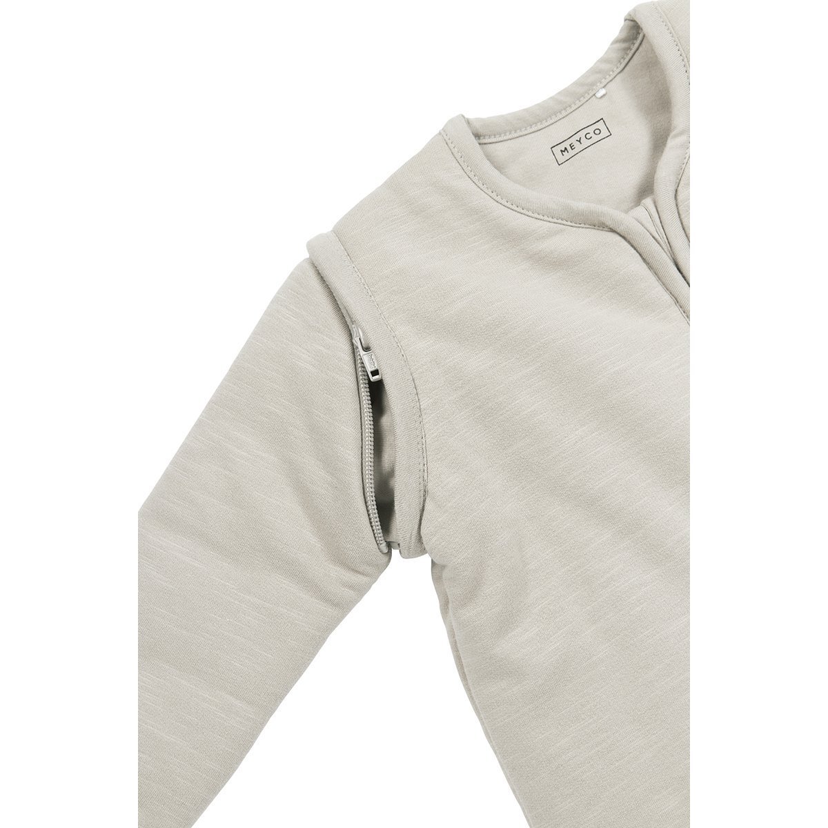 Imagen 4 de Saco de dormir desmontable con mangas 90cm Meyco - Gris claro Gris claro