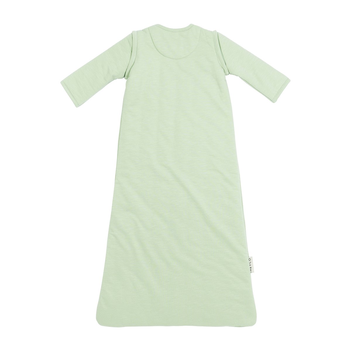 Imagen 2 de Saco de dormir desmontable con mangas 90cm Meyco - Verde claro Verde claro