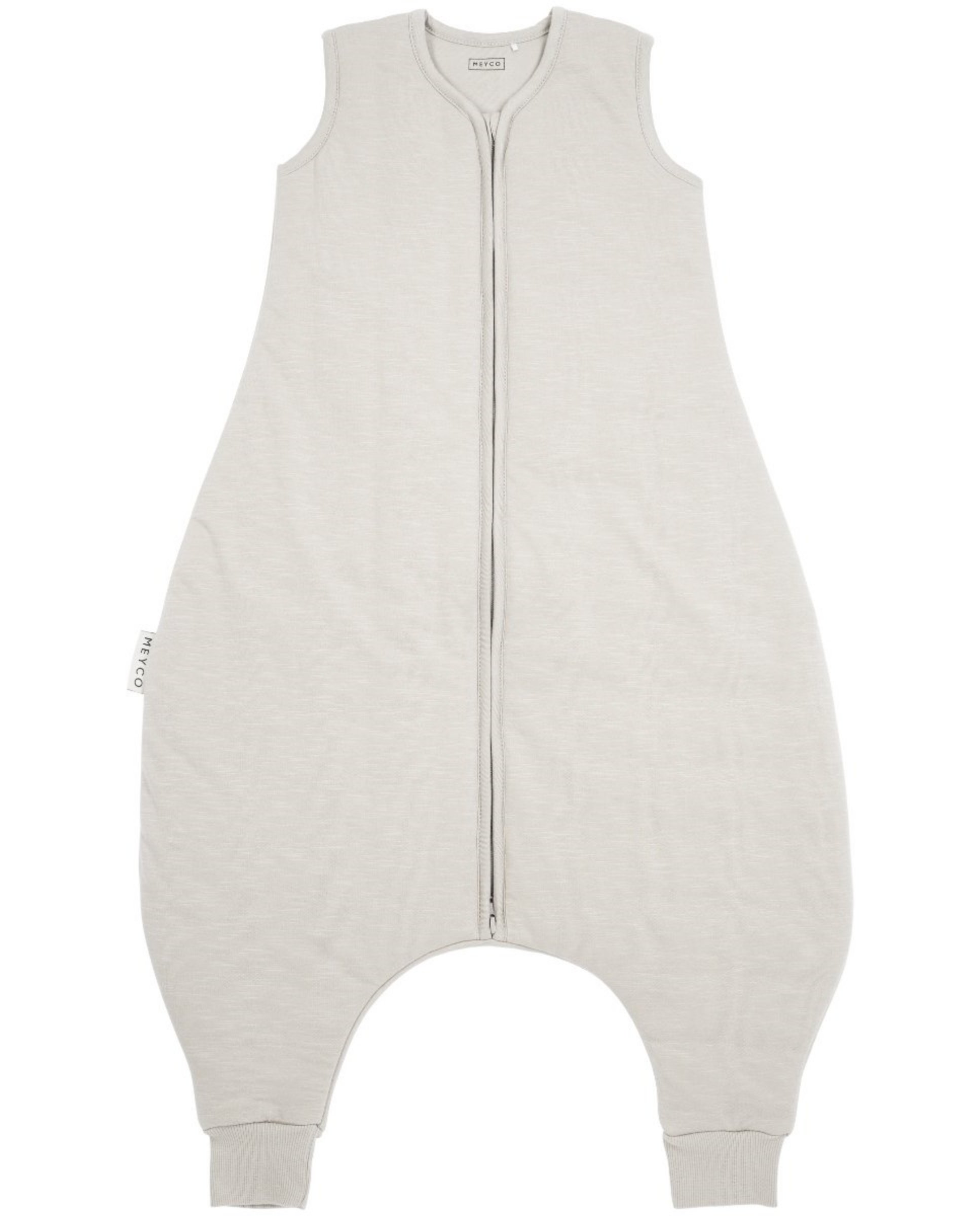 Pijama de bebé invierno punto sin mangas - Meyco - Gris claro Gris claro-1