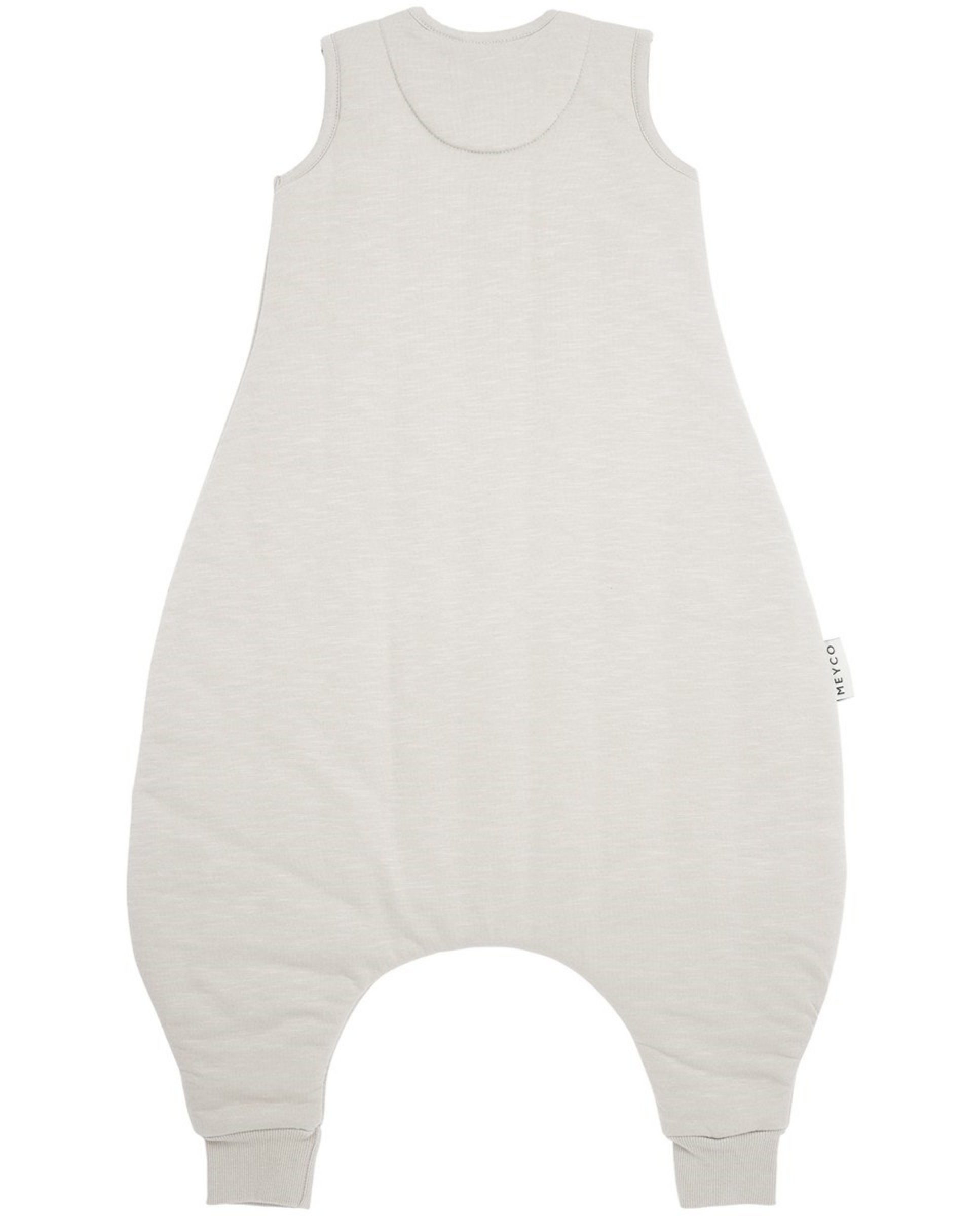 Pijama de bebé invierno punto sin mangas - Meyco - Gris claro Gris claro-2