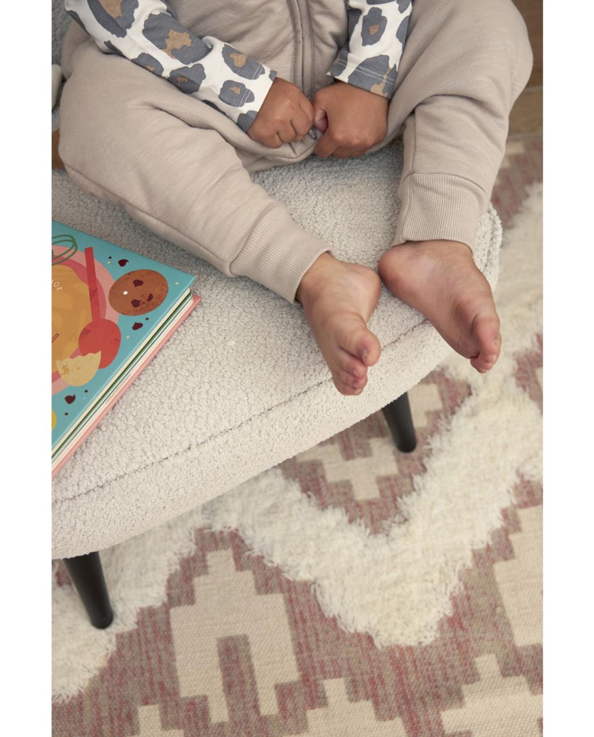 Pijama de bebé invierno punto sin mangas - Meyco - Gris claro Gris claro-4