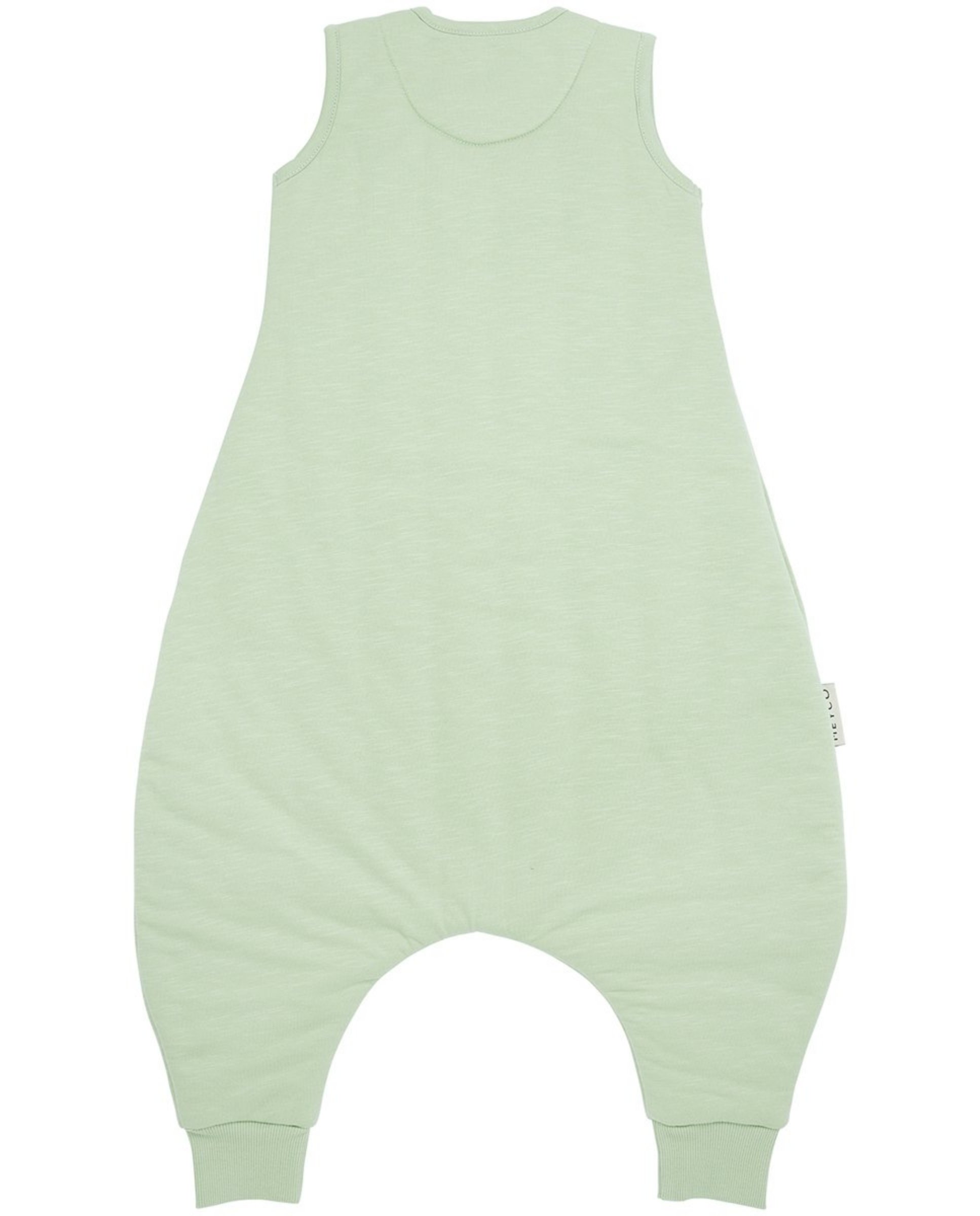 Pijama de bebé invierno punto sin mangas - Meyco - Verde claro Verde claro-2