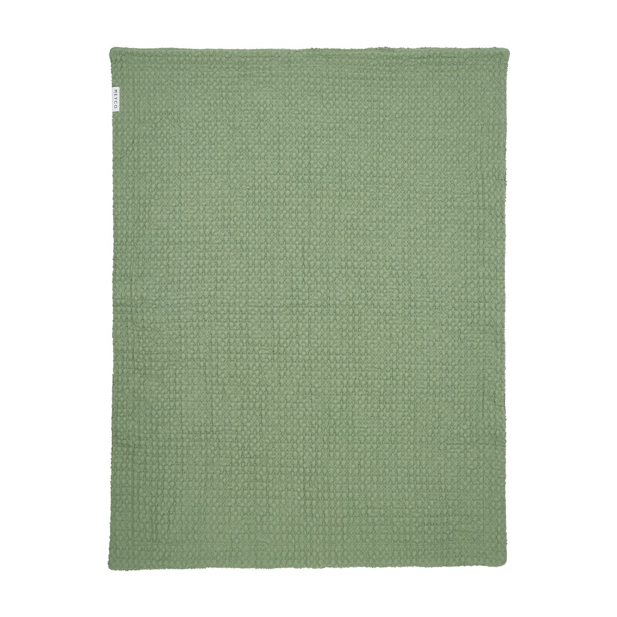 Manta minicuna moufflon 75x100 cm Meyco - Verde Oliva Verde Oliva-2