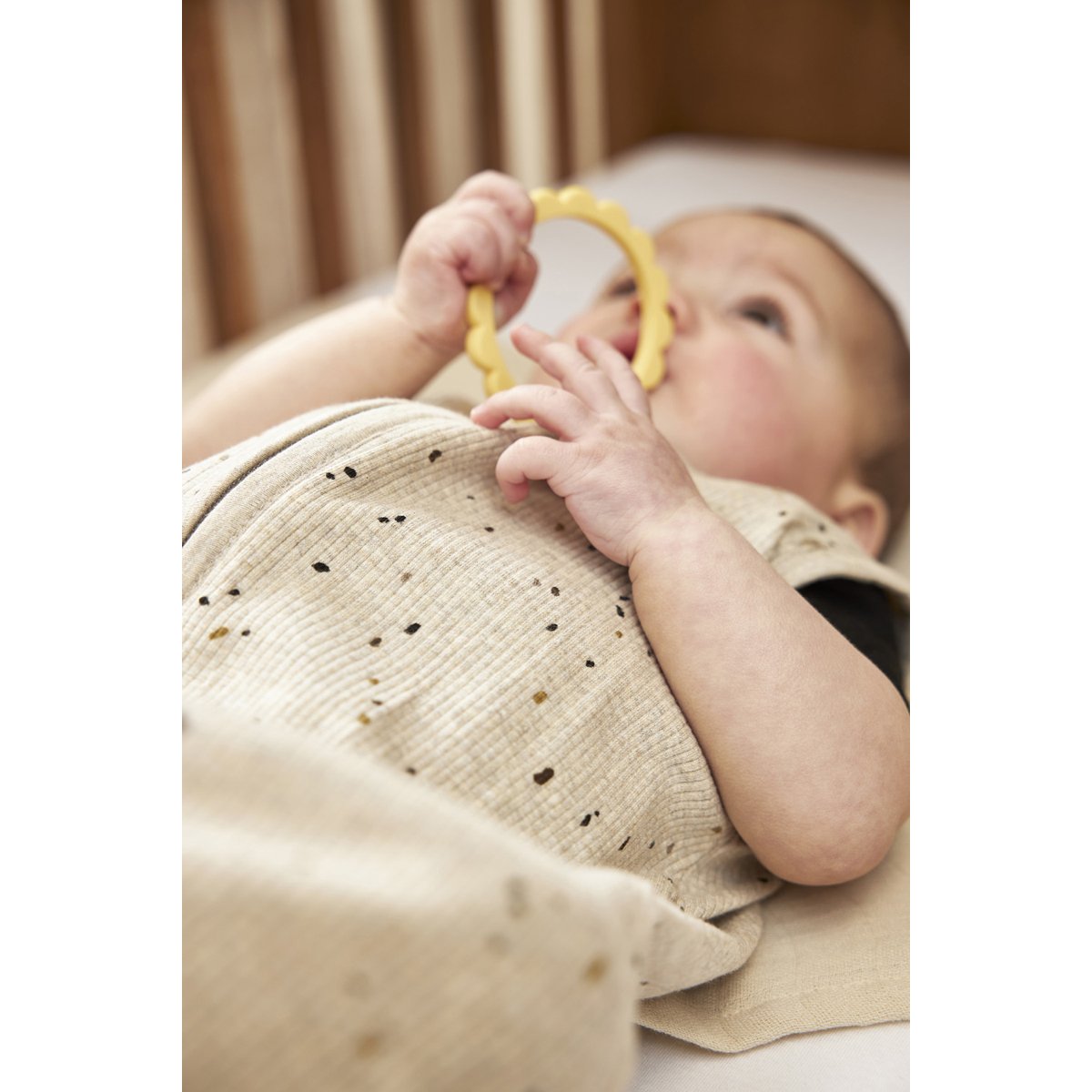 Saco de dormir sin mangas verano 90cm Meyco Natural Natural-5