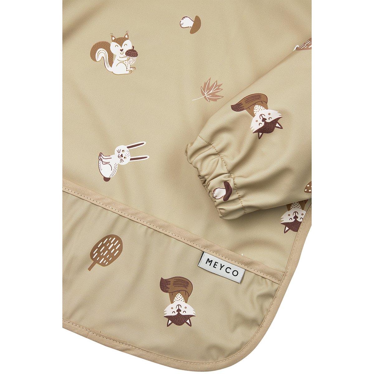 Babero pu con mangas meyco - Multicolor Multicolor-2