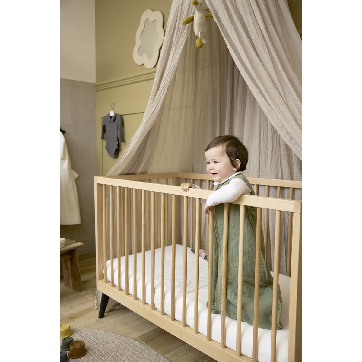 Saco de dormir sin mangas 70cm Meyco - Verde Oliva Verde Oliva-4