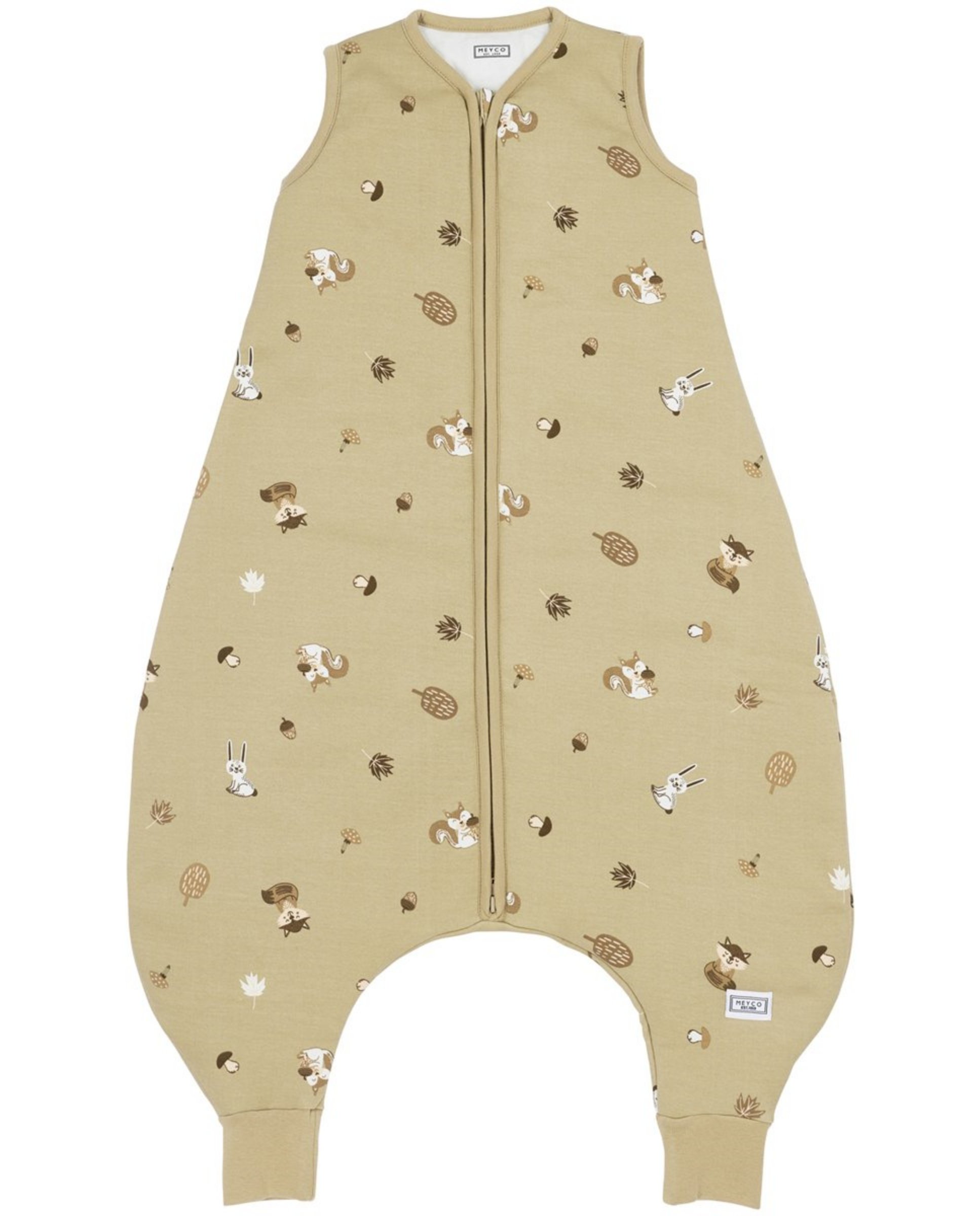 Imagen 0 de Pijama de bebé invierno punto sin mangas Beige