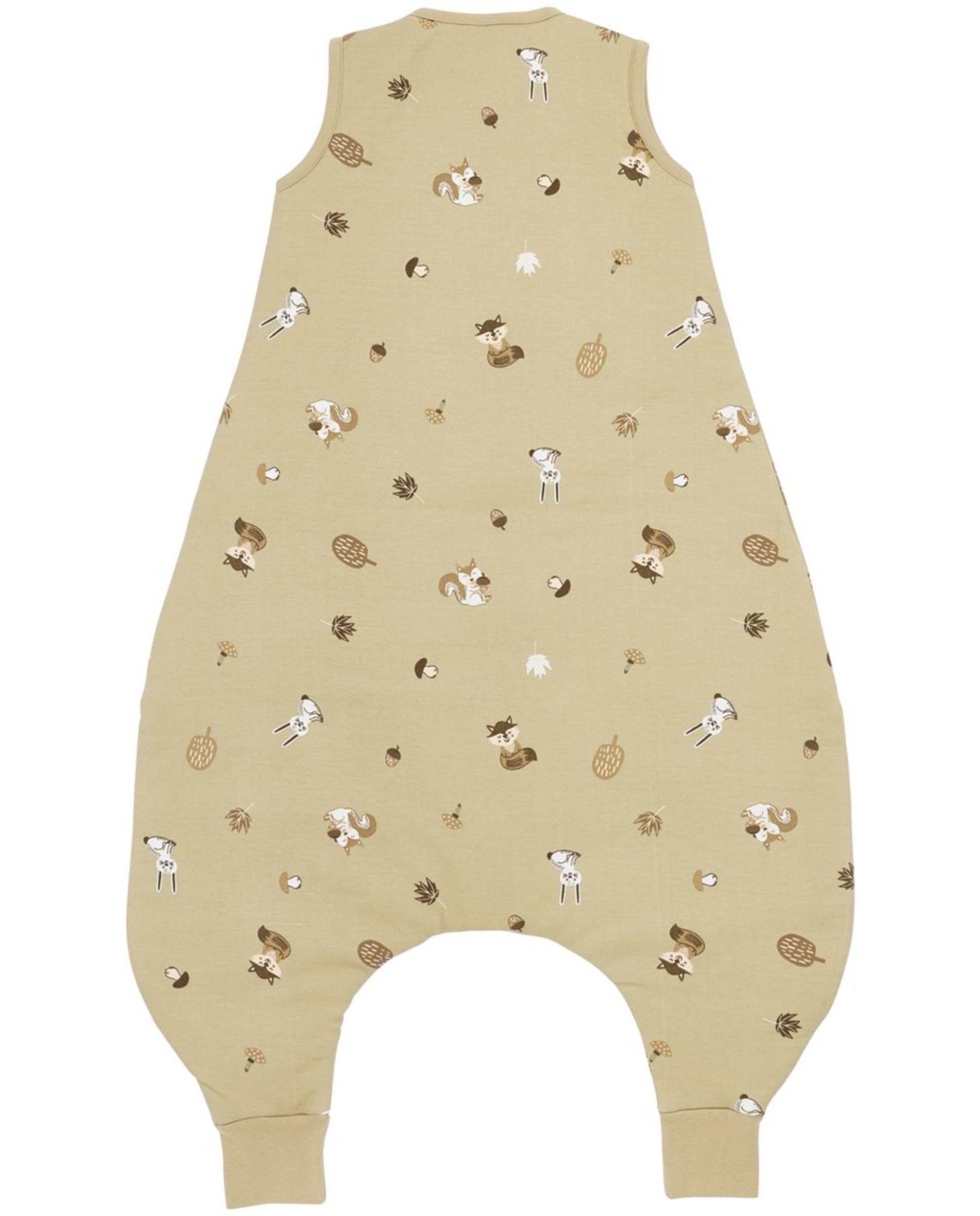 Pijama de bebé invierno punto sin mangas - Meyco - Beige Beige-2