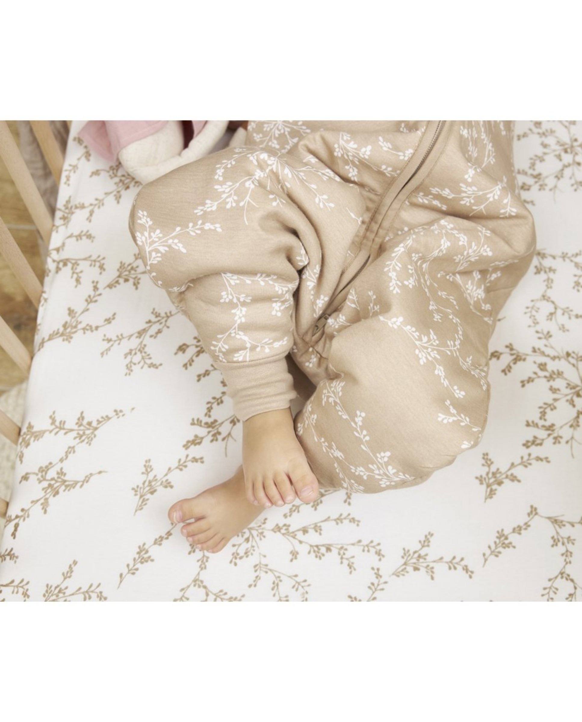 Pijama de bebé invierno punto sin mangas - Meyco - Beige Beige-5