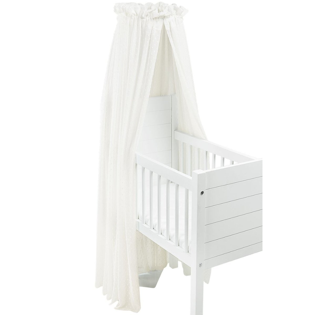 Dosel para minicuna 30x155 cm Meyco Blanco-3