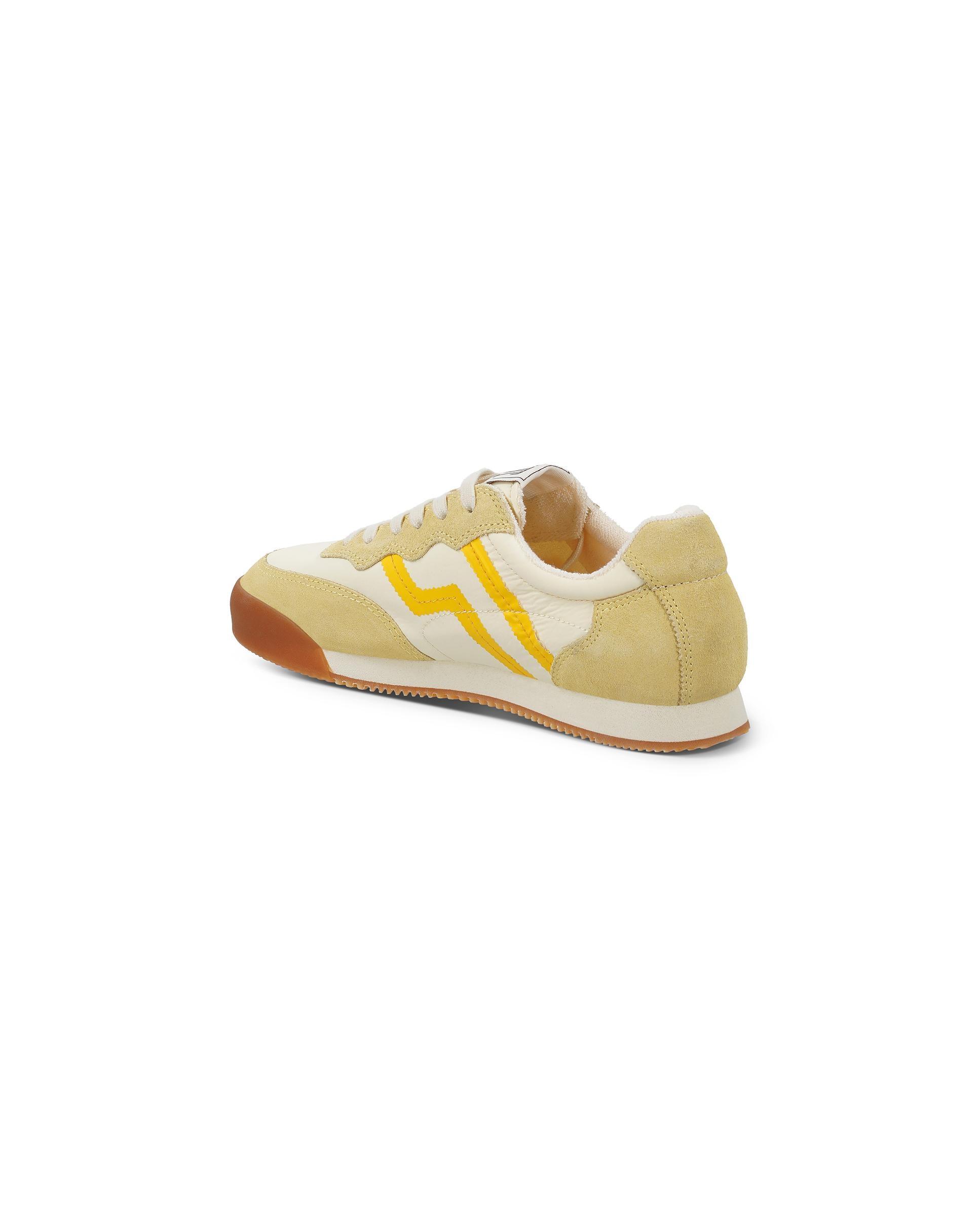 Zapatillas deportivas de mujer de piel con cordones - Gant - Amarillo Amarillo-5