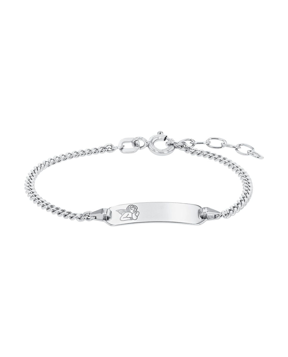 Pulsera Amor de plata 925 Ángel - Plata Plata-3
