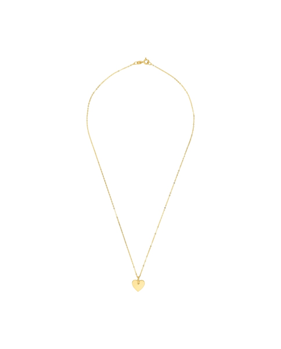 Collares de 9ct con corazón - Amor - Oro Oro-3